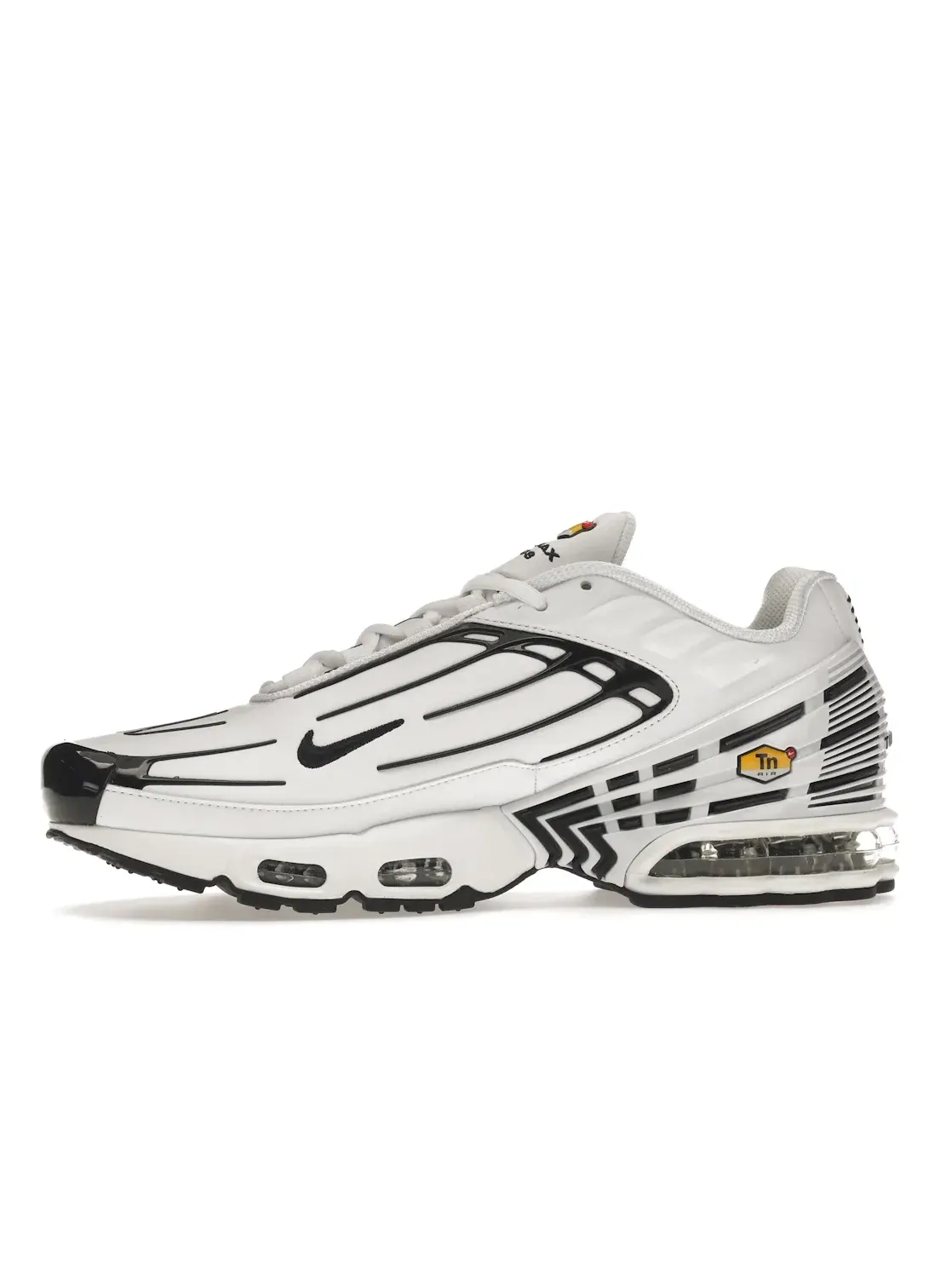 Мужские кроссовки с белой кожаной вставкой Nike Air Max Plus 3 Leather — изображение 3 из 4
