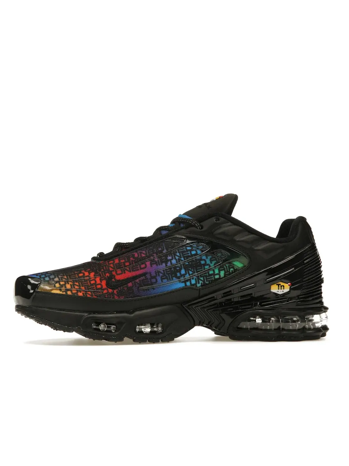Мужские кроссовки Lifestyle Nike Air Max Plus 3 Premium — изображение 3 из 4, черный//синий
