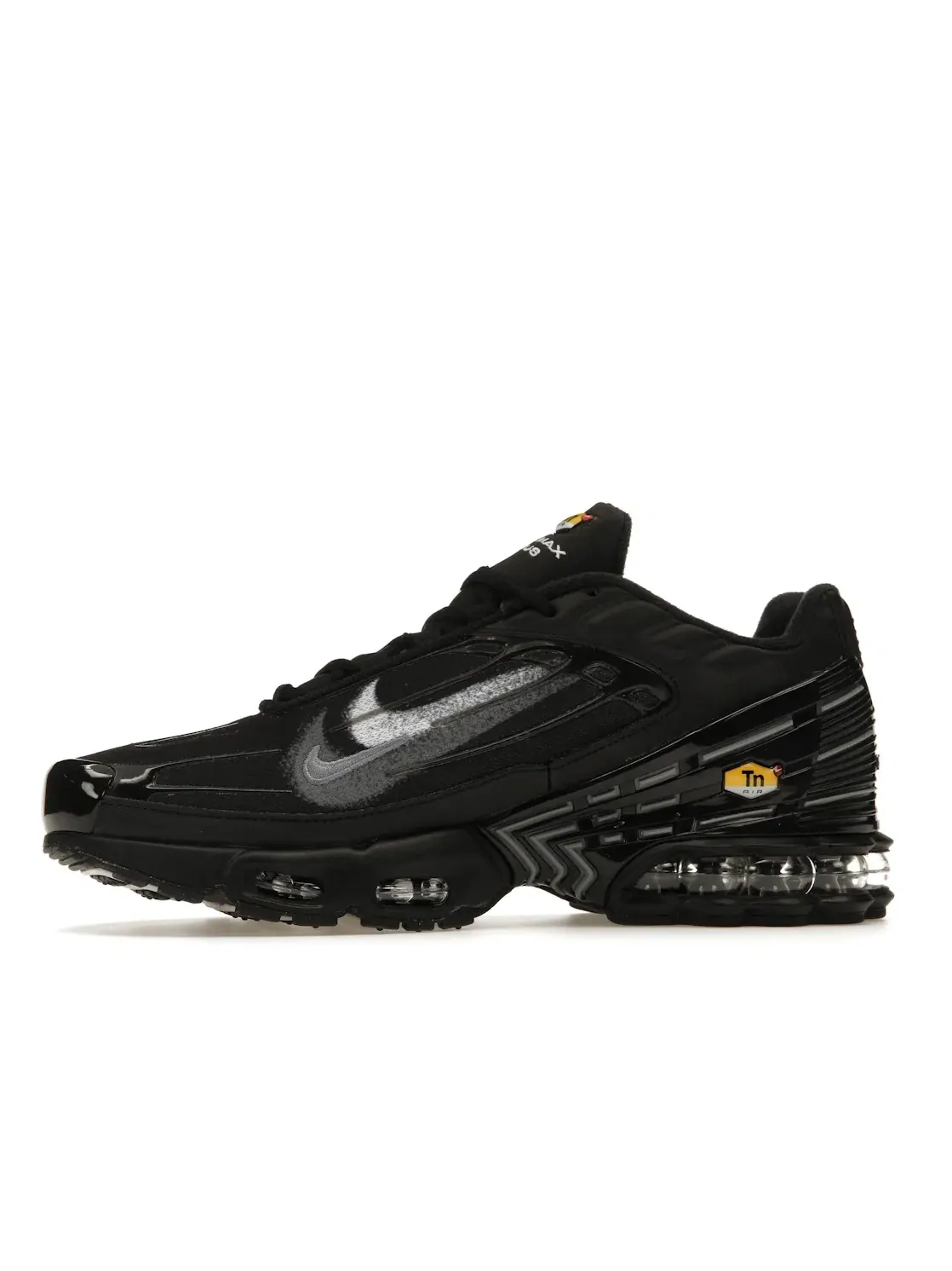 Мужские кроссовки Lifestyle Nike Air Max Plus 3 — изображение 3 из 4, черный/серый/белый