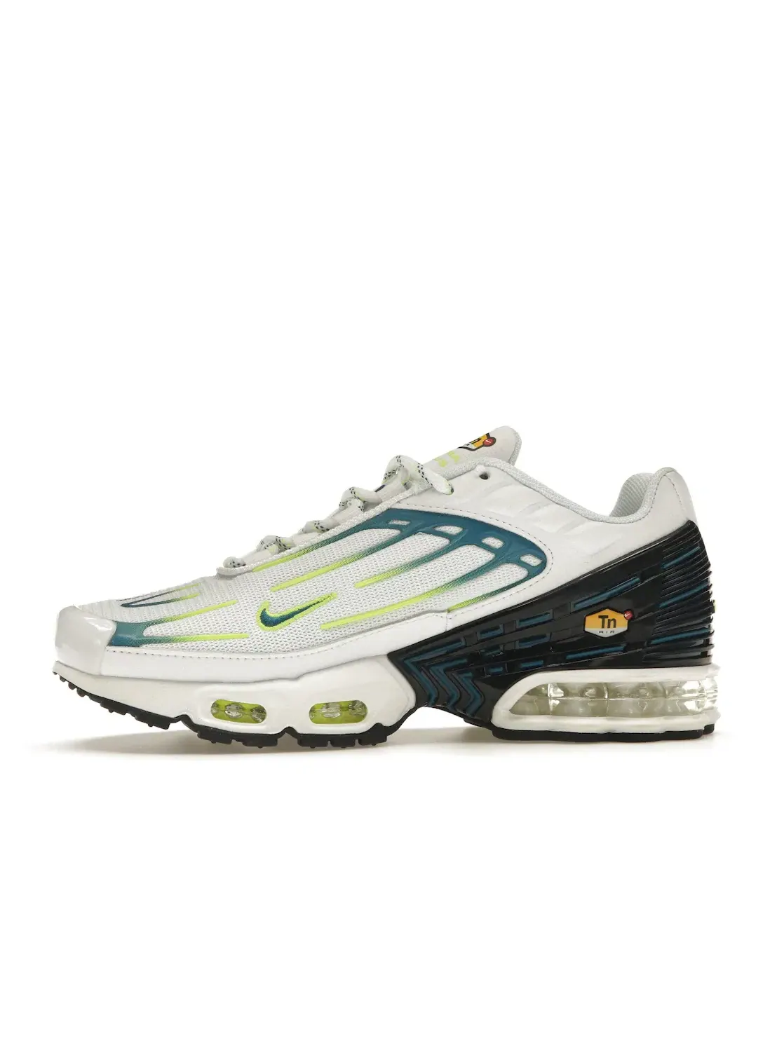 Детские кроссовки Lifestyle Nike Air Max Plus 3 — изображение 3 из 4, белый//черный