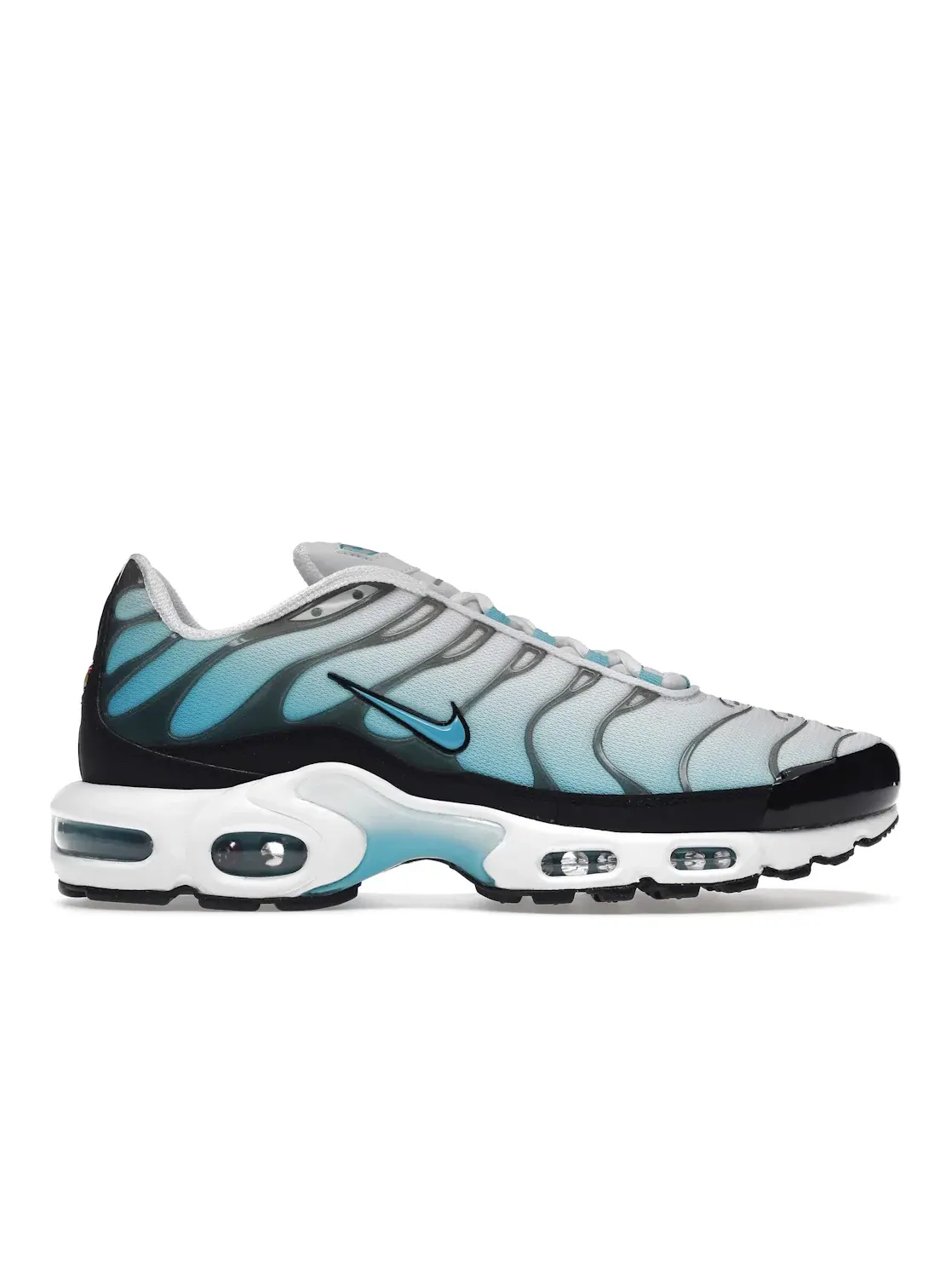 Мужские кроссовки с амортизацией Nike Air Max Plus — изображение 1 из 4, белый/черный/синий