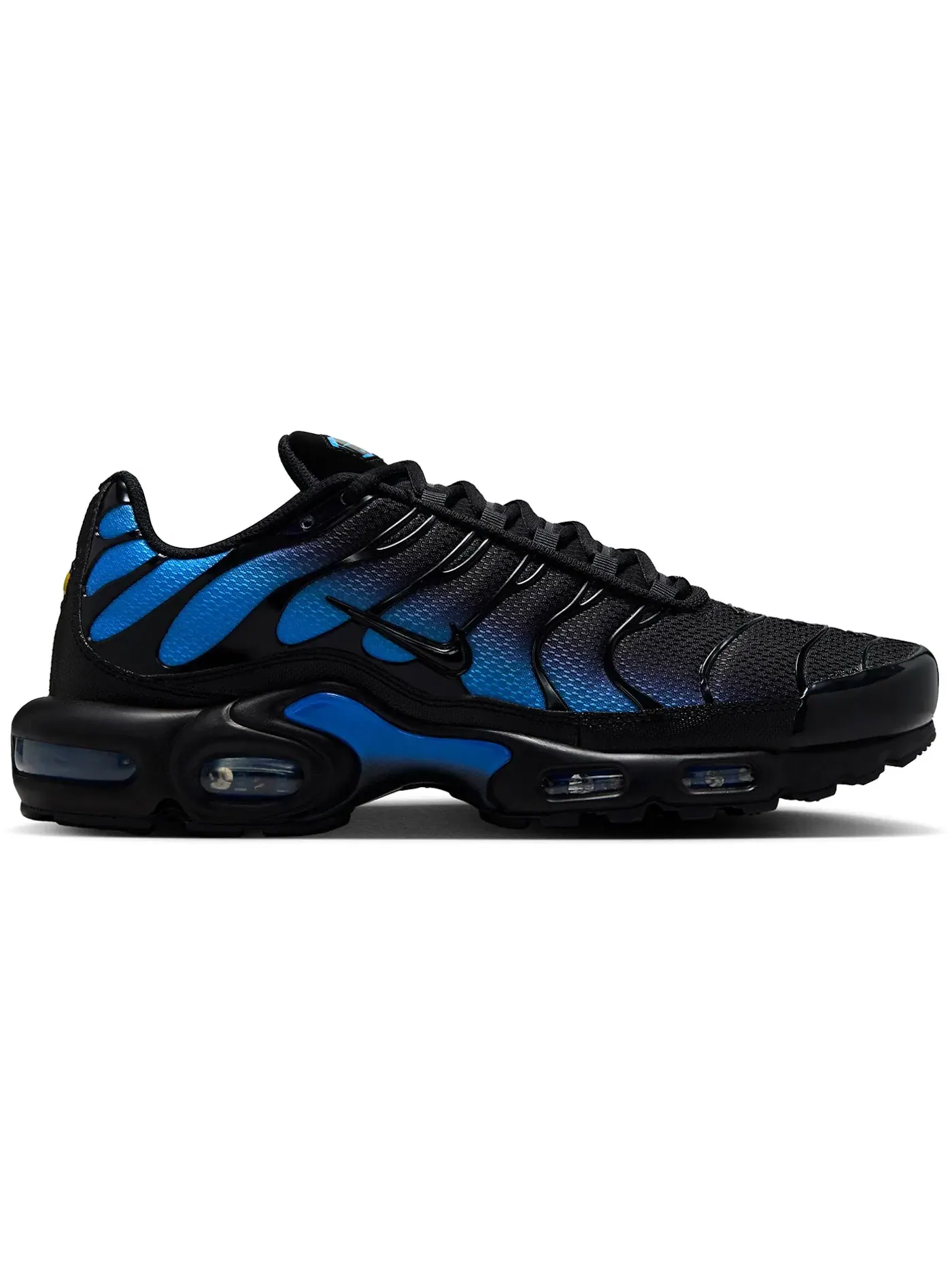 Мужские кроссовки Lifestyle с градиентным верхом Nike Air Max Plus — изображение 1 из 1, черный/синий/черный
