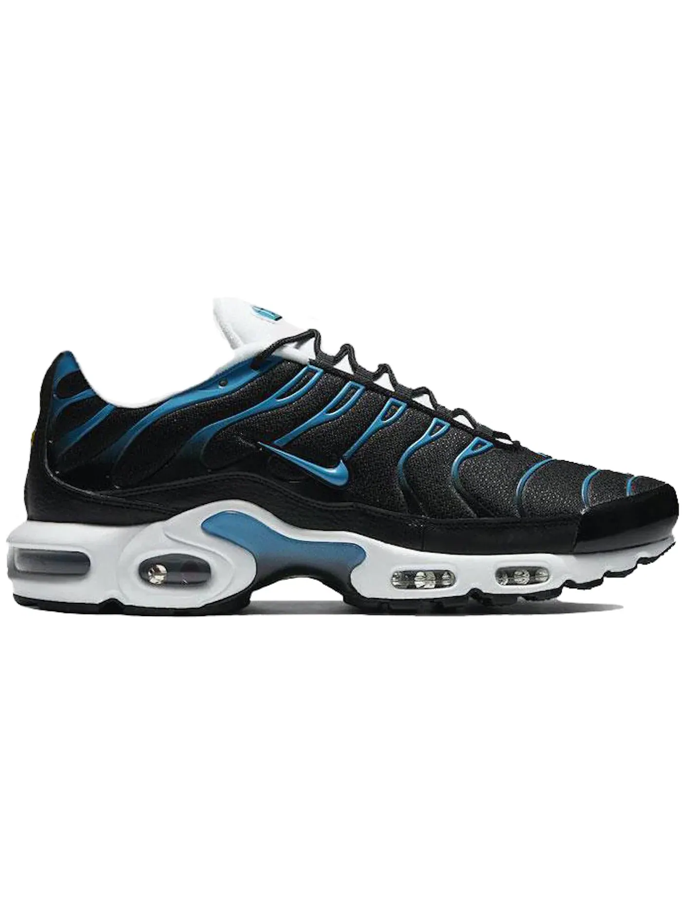 Мужские кроссовки Lifestyle с амортизацией Nike Air Max Plus — изображение 1 из 1, черный/синий-белый