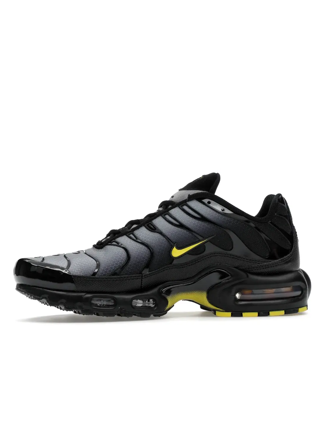 Мужские кроссовки с сетчатым верхом Nike Air Max Plus — изображение 3 из 4, черный/серый/желтый