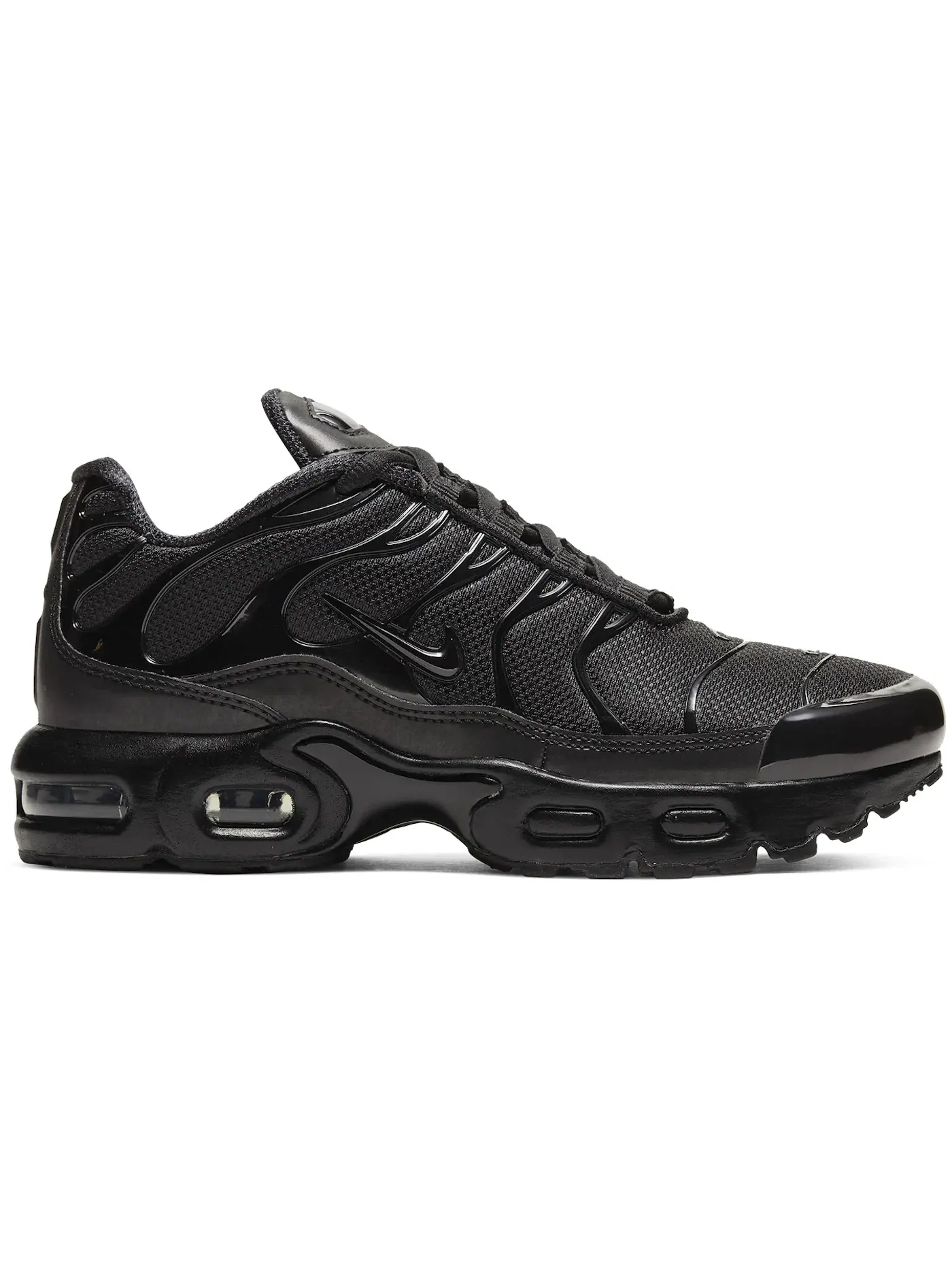 Детские кроссовки Lifestyle Nike Air Max Plus — изображение 1 из 1, черный/черный/черный