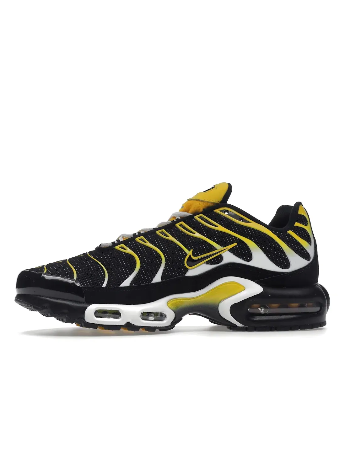 Мужские кроссовки Lifestyle с амортизацией Nike Air Max Plus — изображение 3 из 4, черный/желтый/белый