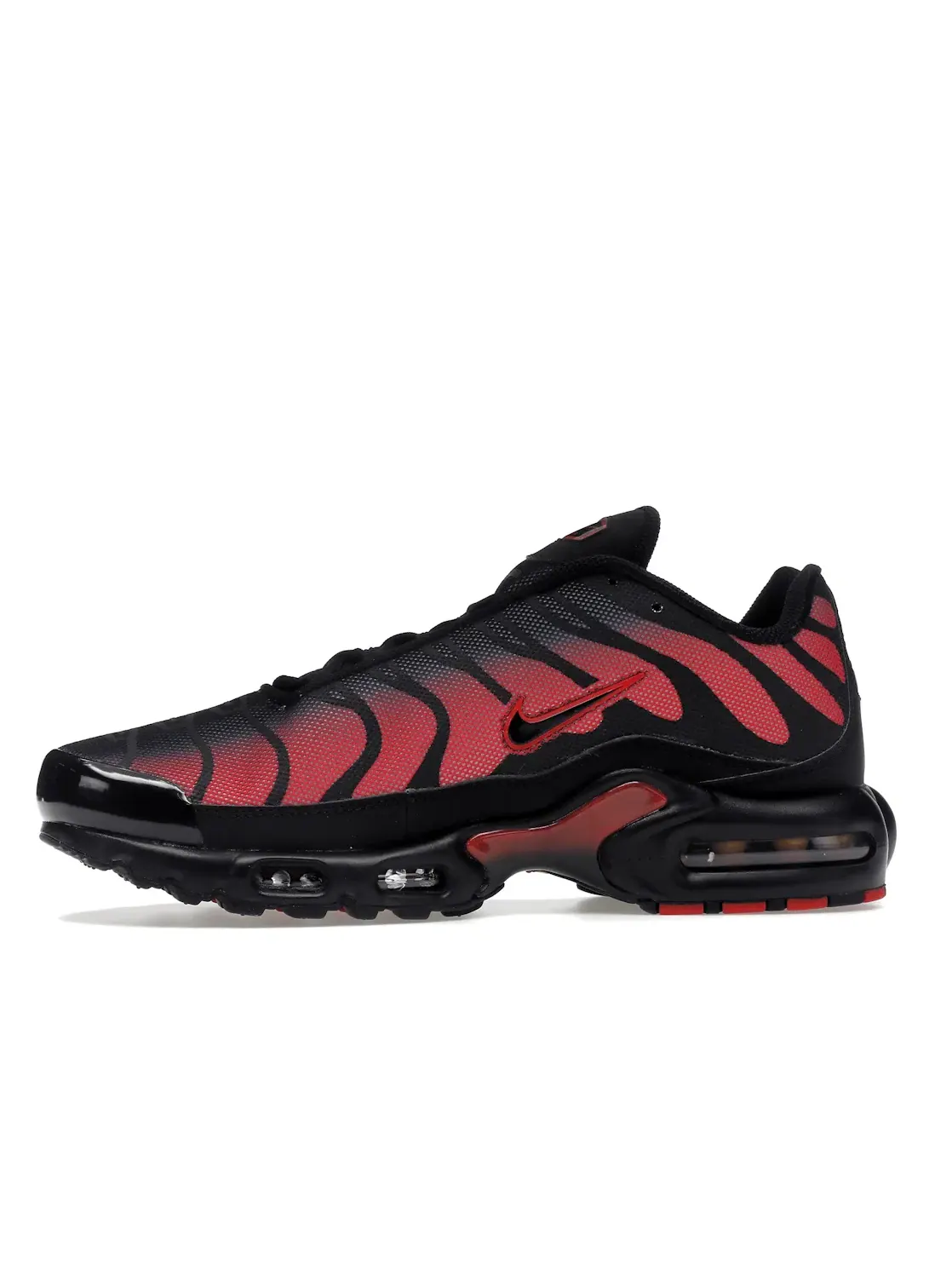 Мужские кроссовки с амортизацией Nike Air Max Plus Nike — изображение 3 из 4, красный/черный
