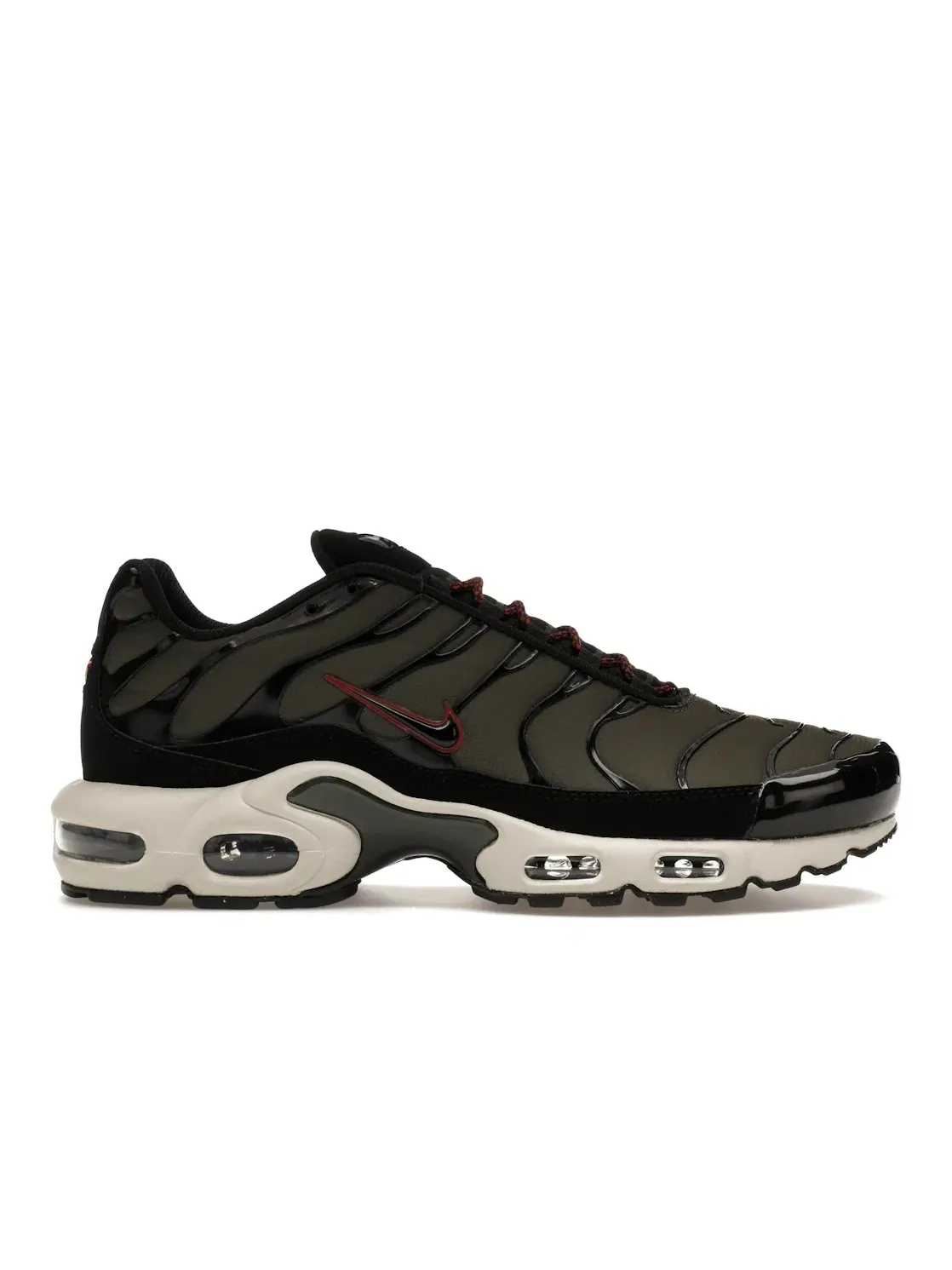 Мужские кроссовки с сетчатым верхом Nike Air Max Plus — изображение 1 из 4, хаки//черный