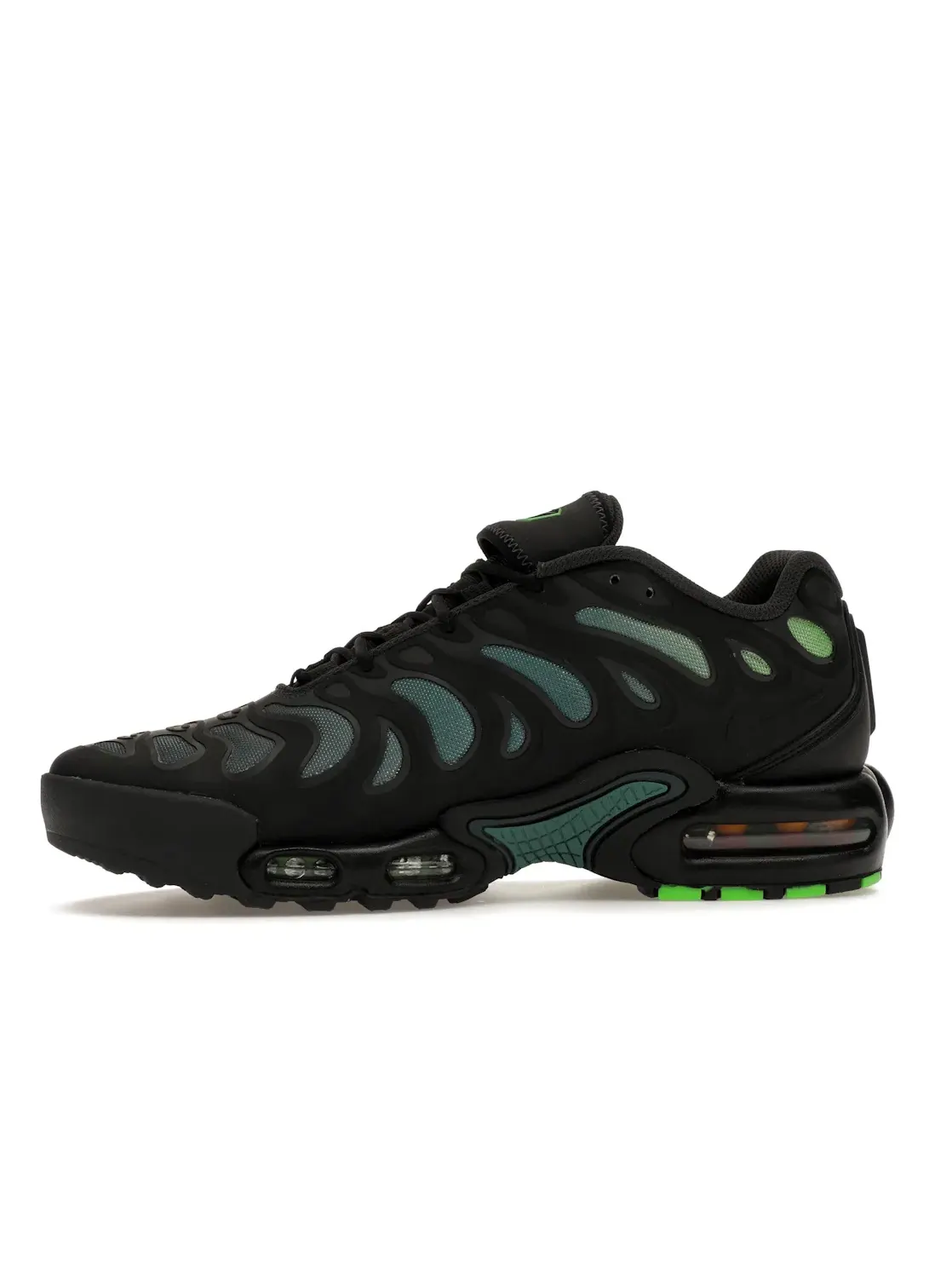 Мужские кроссовки с контрастными акцентами Nike Air Max Plus Drift — изображение 3 из 4, черный/зеленый