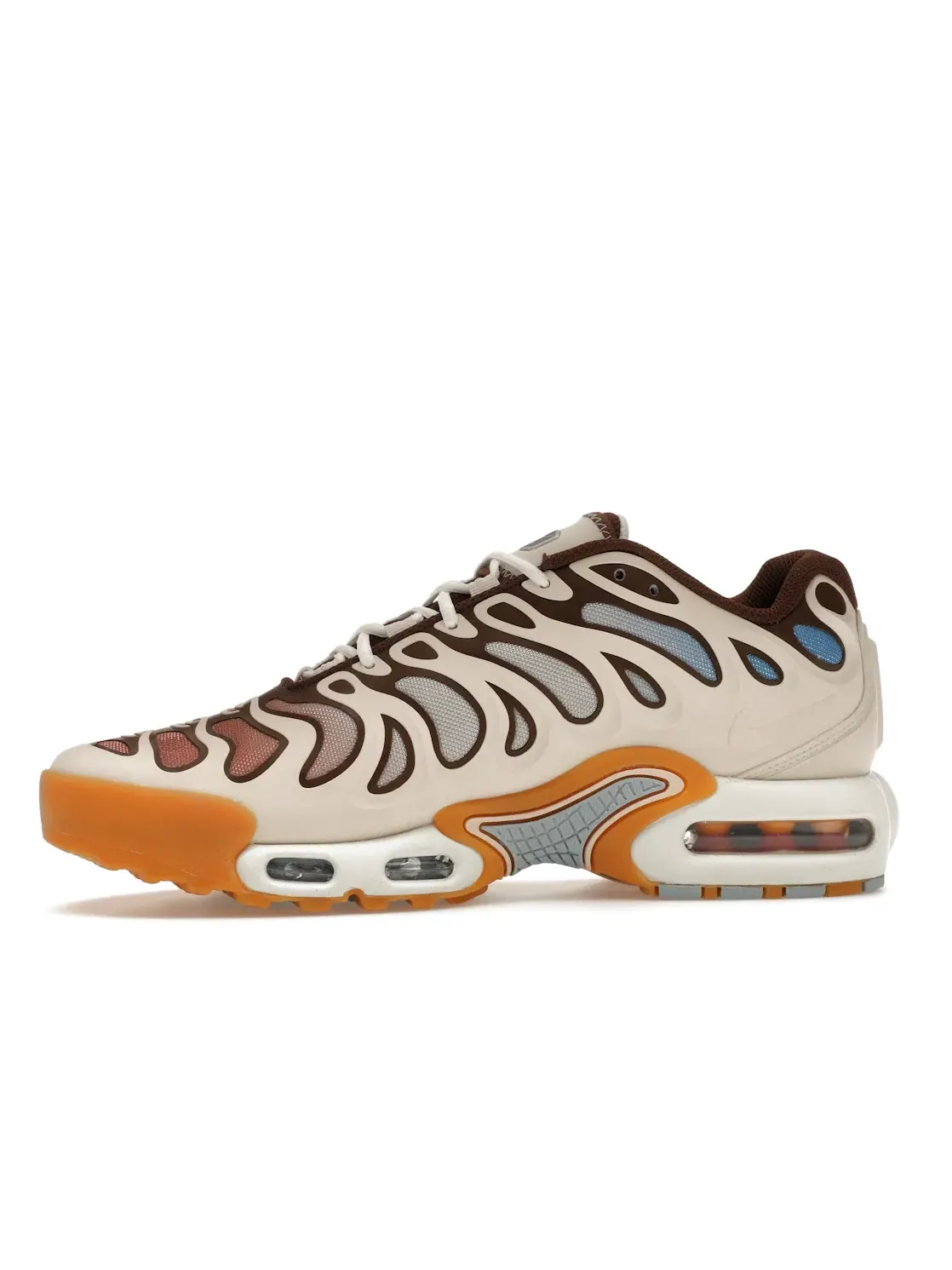Мужские кроссовки Lifestyle с кожаными накладками Nike Air Max Plus Drift — изображение 3 из 4, светлый синий///желтый