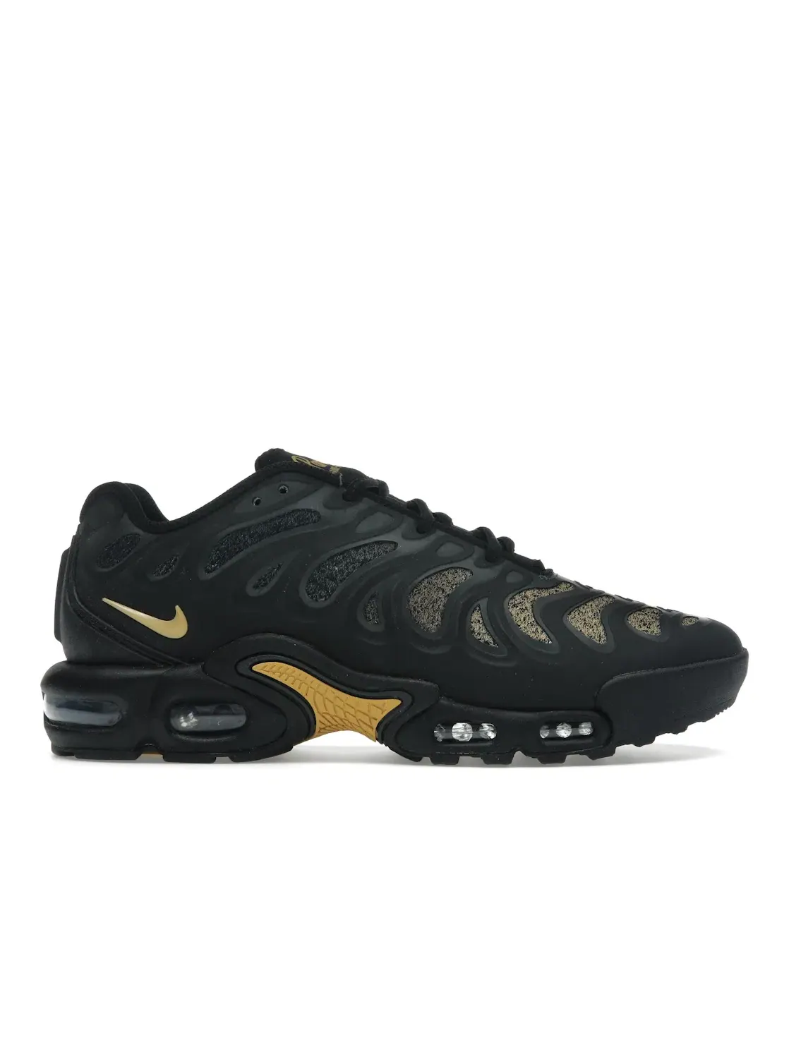 Мужские кроссовки с амортизацией Nike Air Max Plus Drift Nike — изображение 1 из 4, золотистый/черный