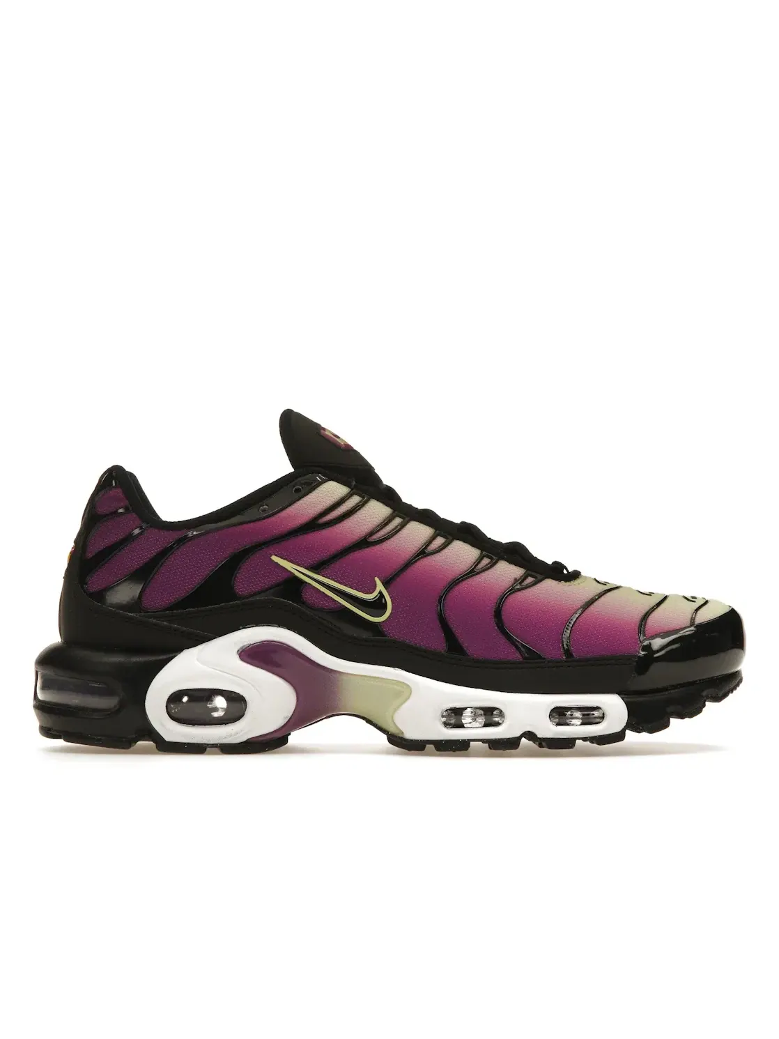 Женские кроссовки с амортизацией Nike Air Max Plus — изображение 1 из 4, черный//белый