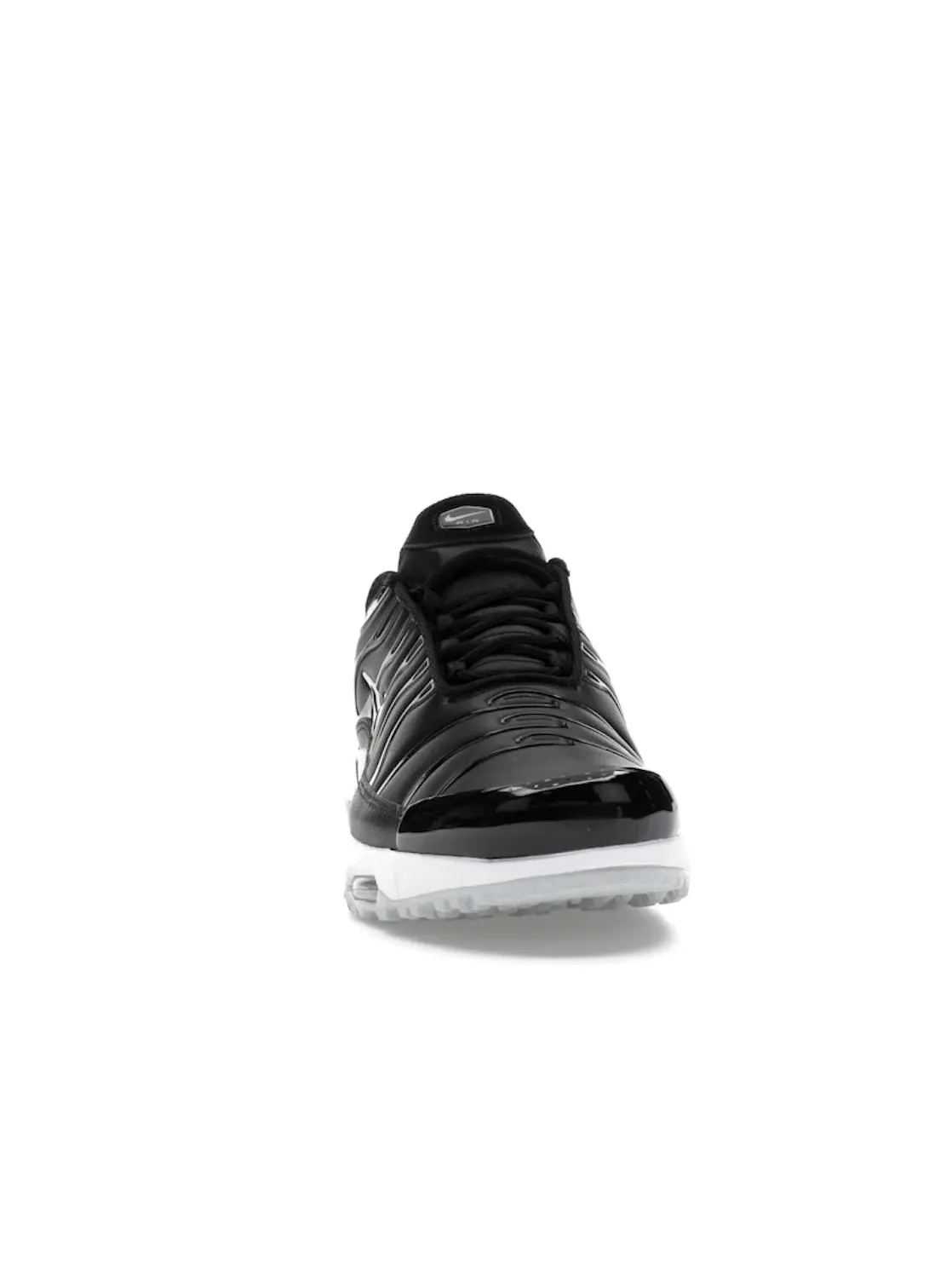 Мужские кроссовки для гольфа с кожаным верхом Nike Air Max Plus Golf — изображение 2 из 4, черный/белый/золотистый