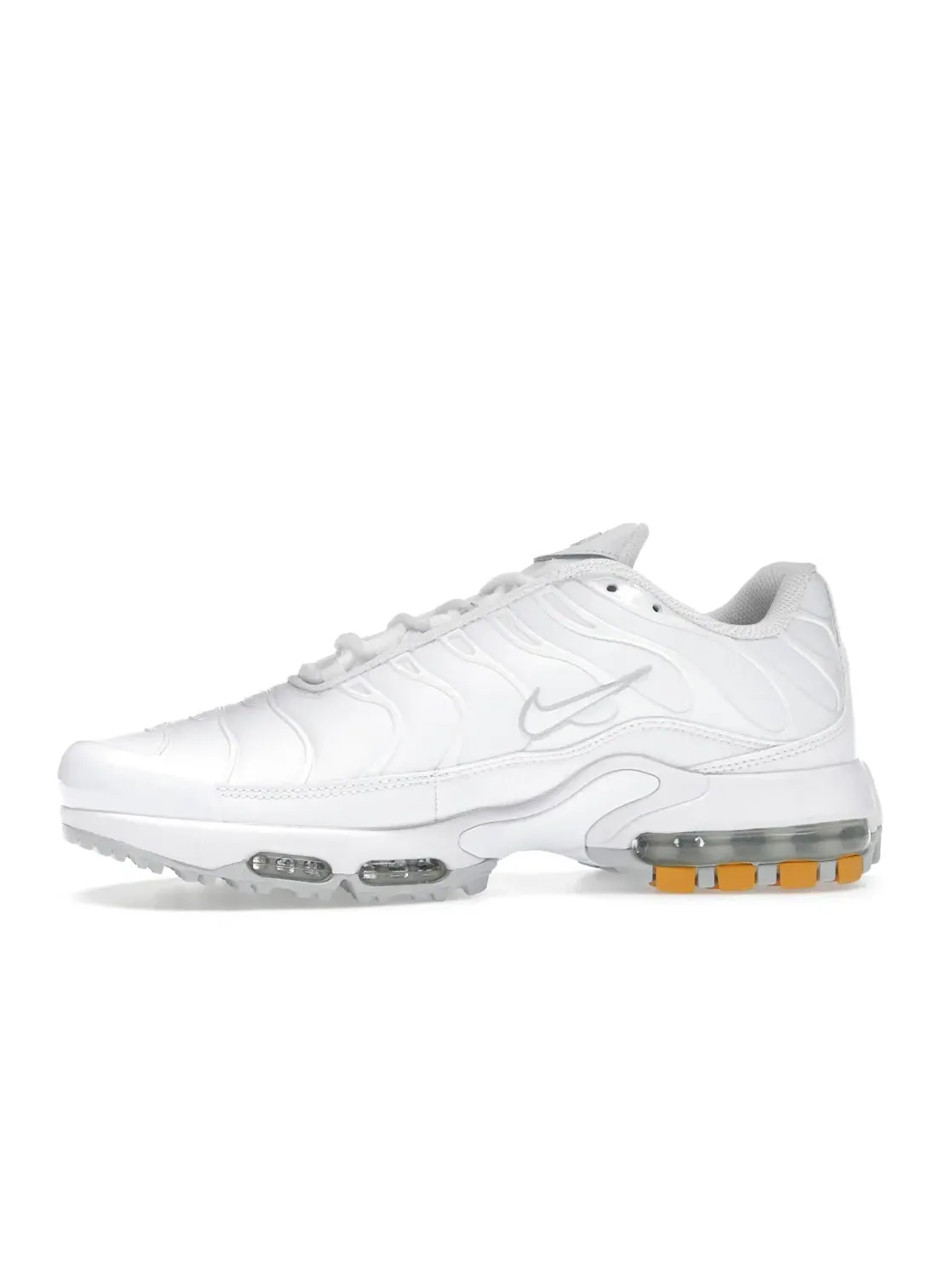 Мужские кроссовки для гольфа с бесшовным верхом Nike Air Max Plus Golf — изображение 3 из 4, белый/белый