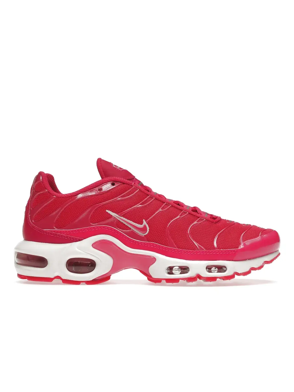Женские кроссовки с ярким цветом Nike Air Max Plus Nike — изображение 1 из 4, розовый белый