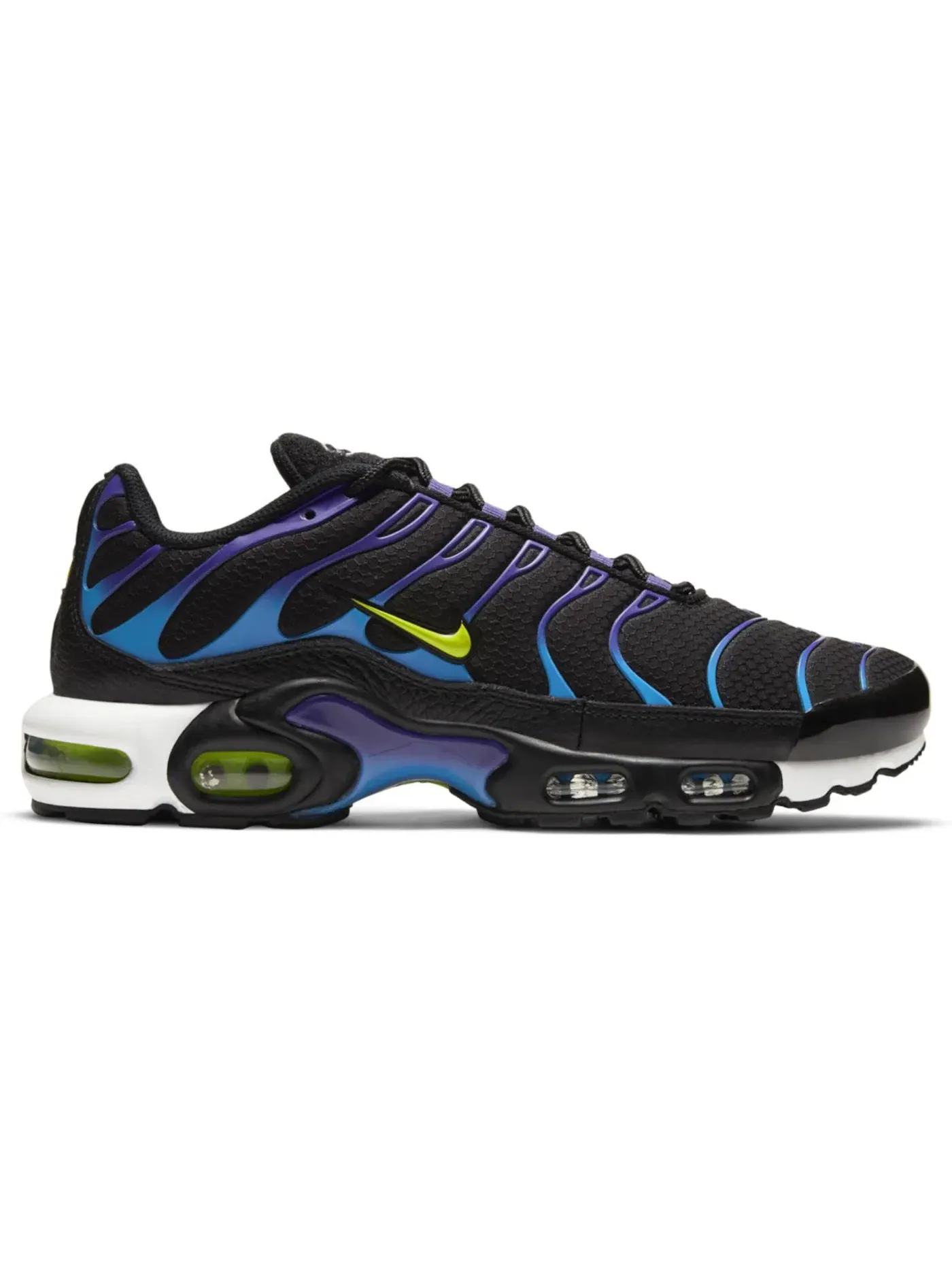 Мужские кроссовки Lifestyle Nike Air Max Plus — изображение 1 из 1, черный/фиолетовый/белый