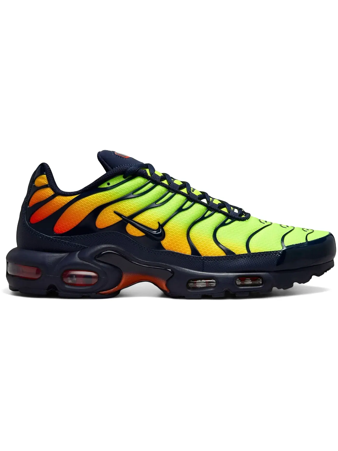 Мужские кроссовки Lifestyle Nike Air Max Plus — изображение 1 из 1, желтый/оранжевый/синий