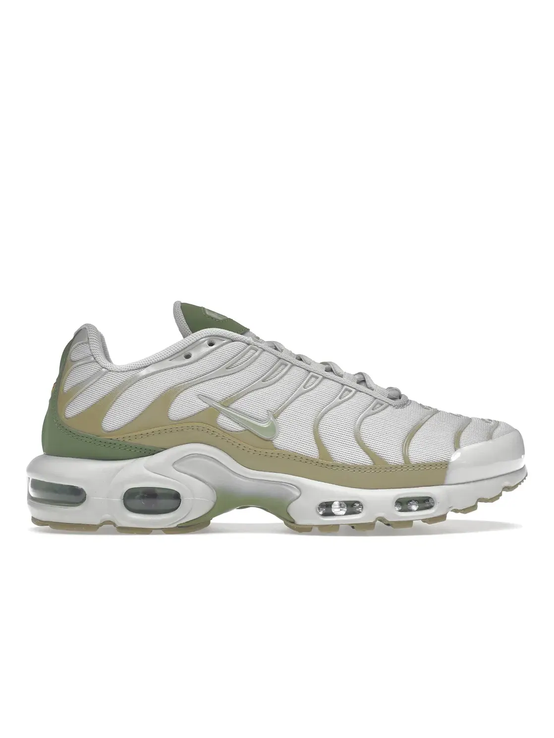 Женские кроссовки Lifestyle Nike Air Max Plus, Light Bone/Honeydew-Alligator — изображение 1 из 4