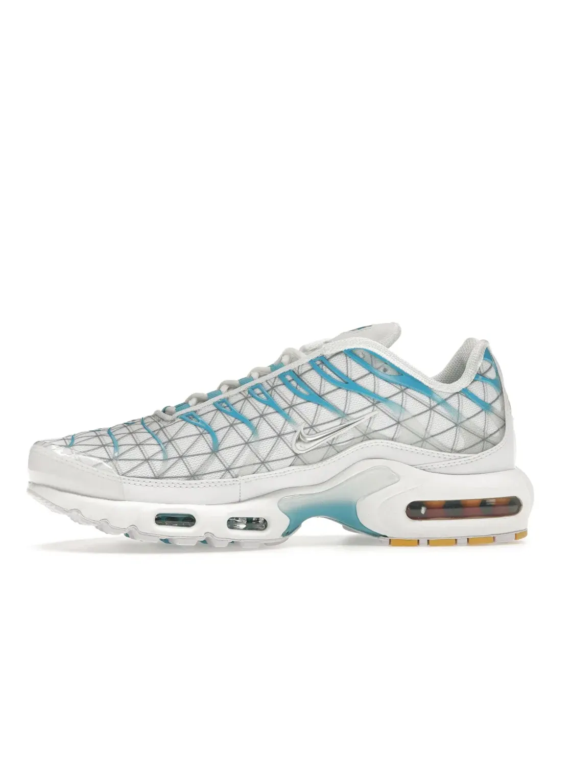 Мужские кроссовки на амортизации Nike Air Max Plus Marseille — изображение 3 из 4, белый/синий