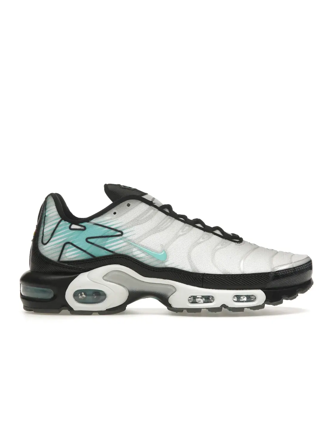 Мужские кроссовки Lifestyle Nike Air Max Plus — изображение 1 из 4, белый/черный