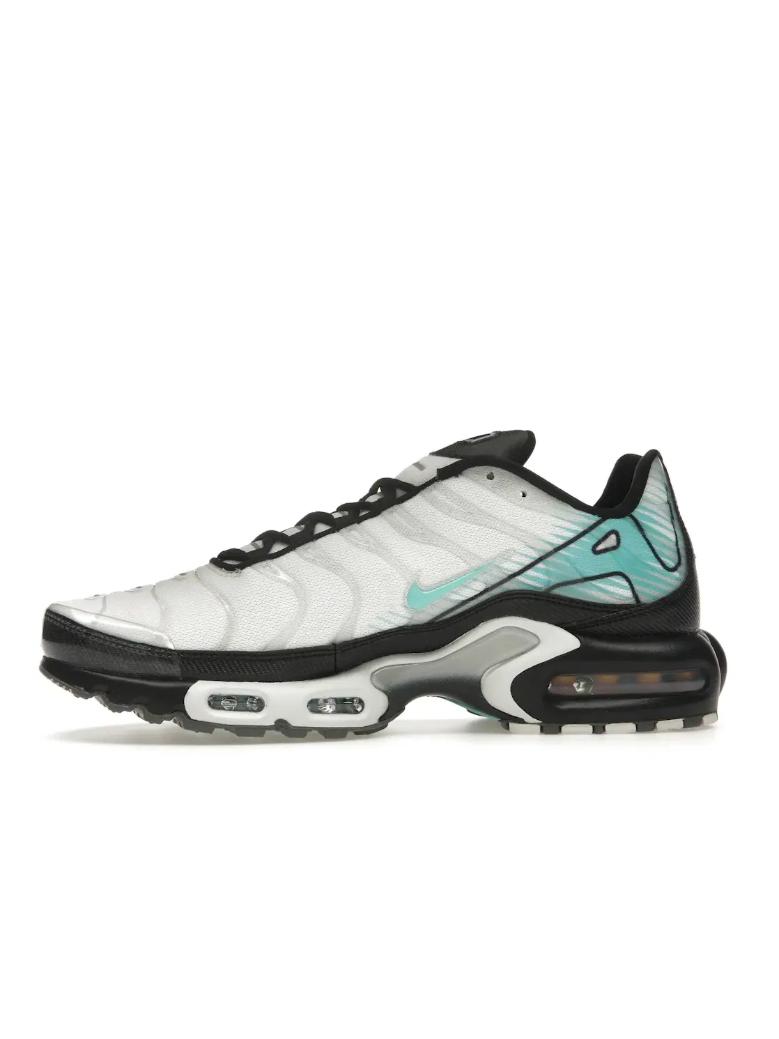Мужские кроссовки Lifestyle Nike Air Max Plus — изображение 3 из 4, белый/черный