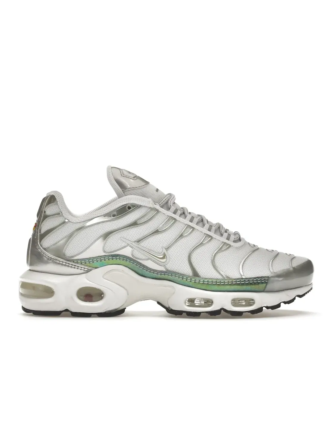 Мужские кроссовки Lifestyle Nike Air Max Plus — изображение 1 из 4, белый/металлик зеленый