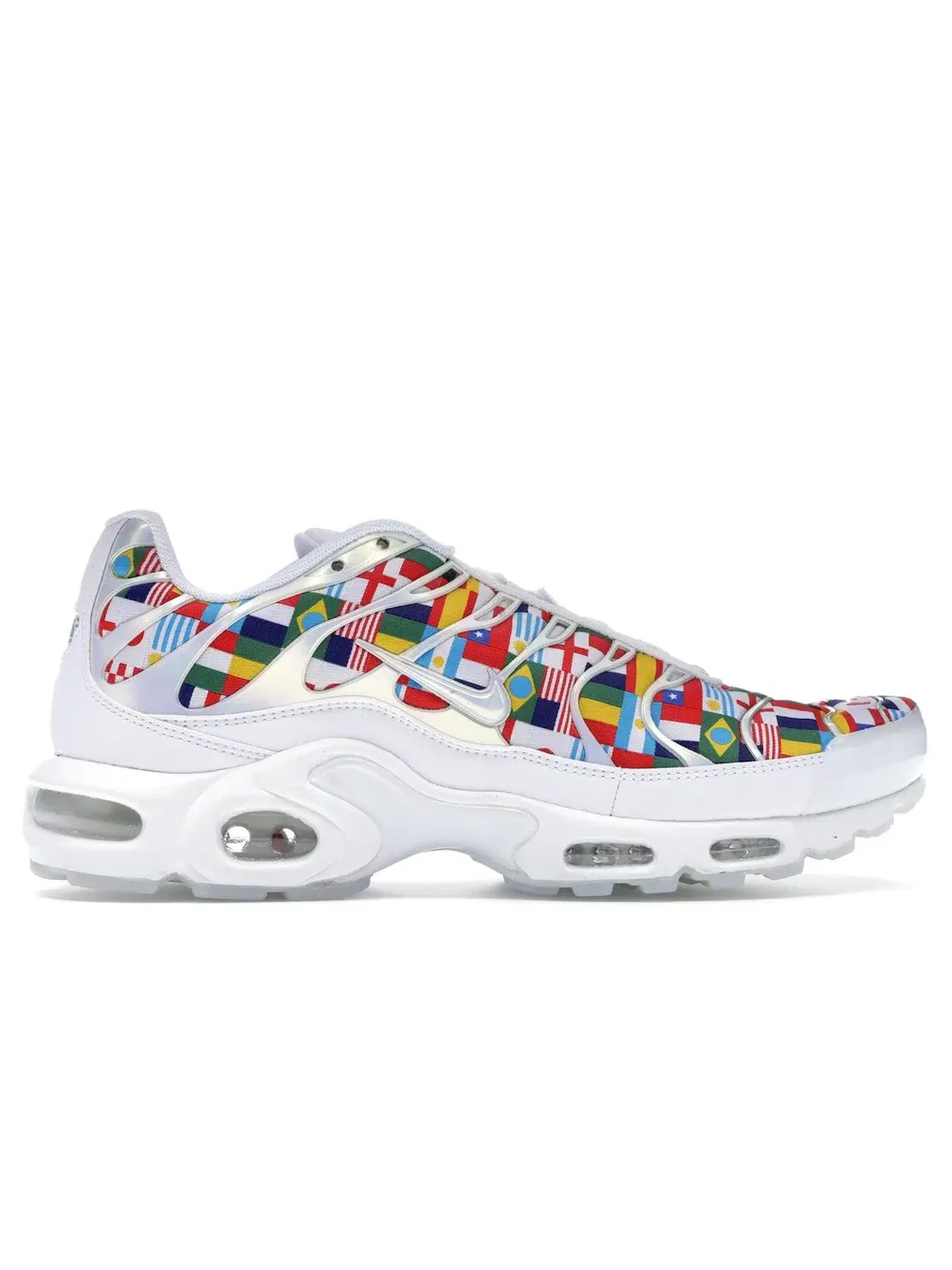 Мужские кроссовки с принтом Nike Air Max Plus Nike — изображение 1 из 4, белый/мульти