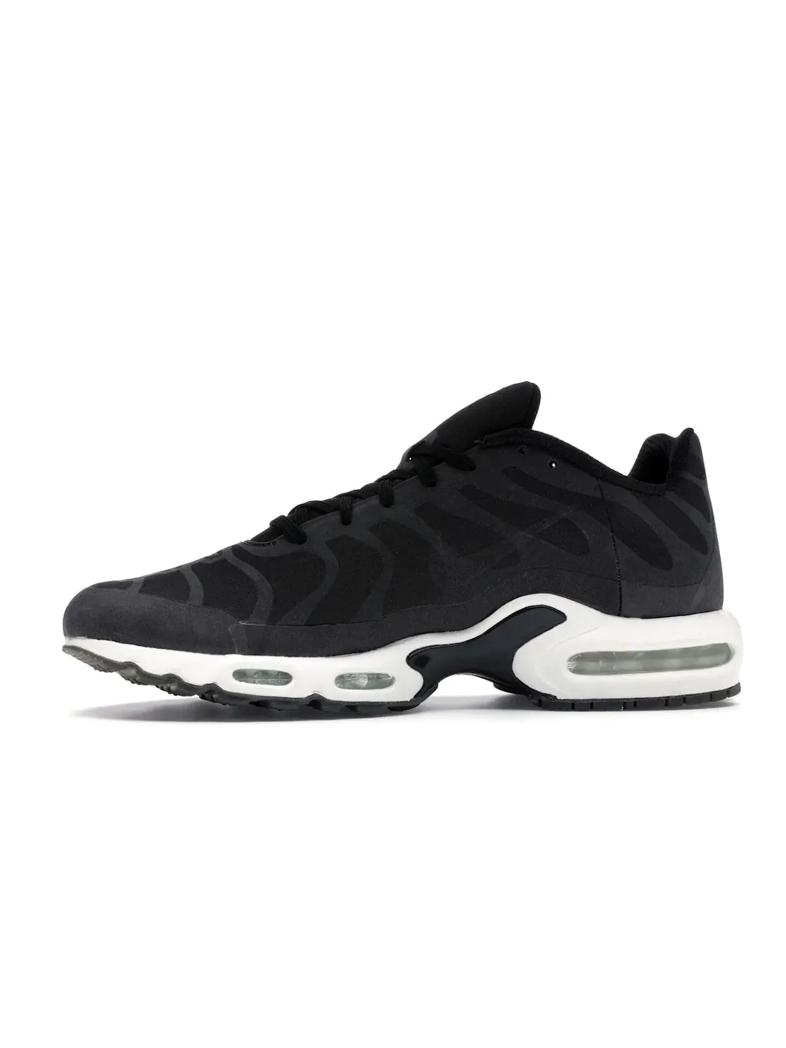 Мужские кроссовки Lifestyle с большим логотипом Nike Air Max Plus NS Nike — изображение 3 из 4, черный/белый