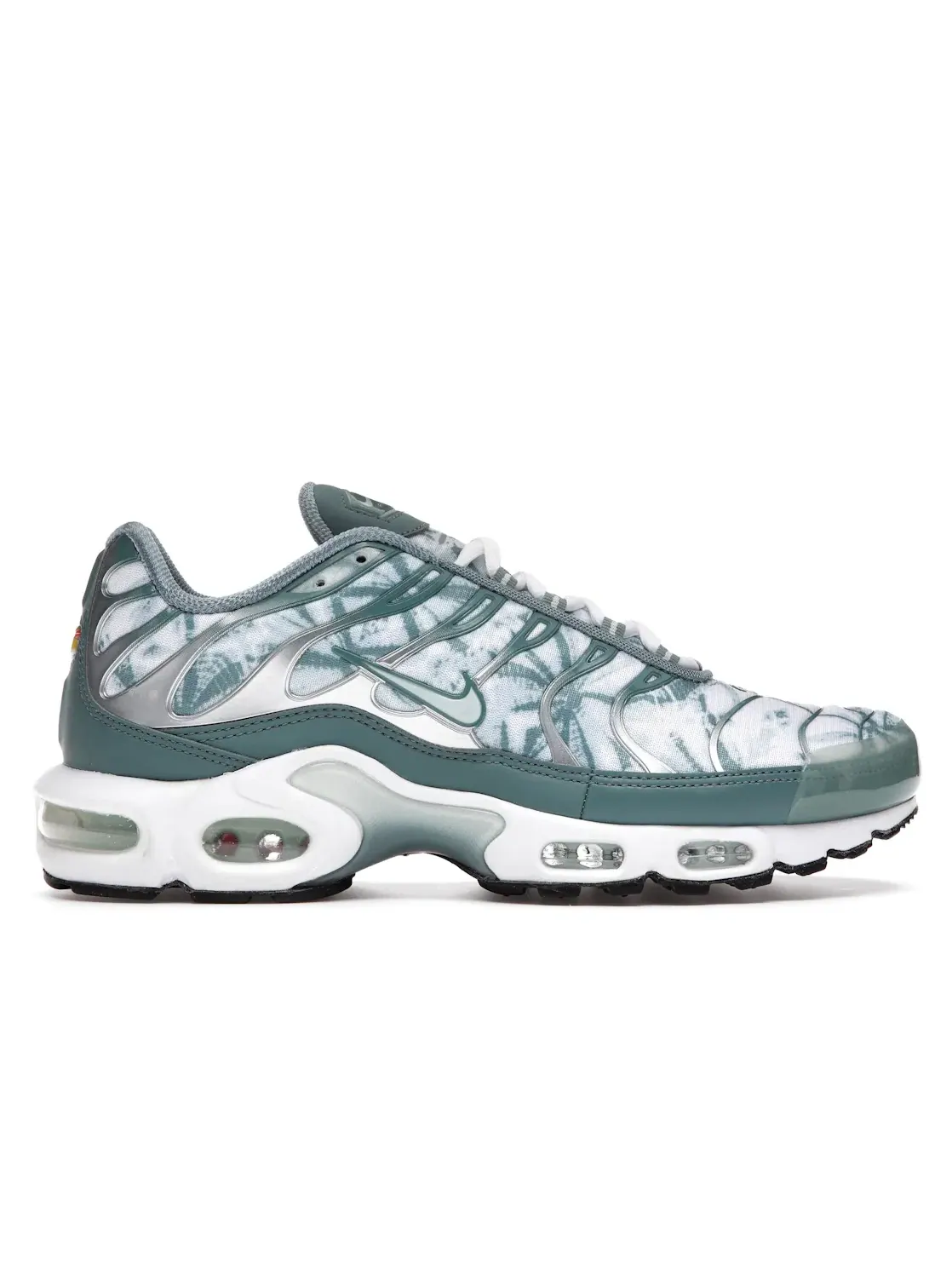 Мужские кроссовки с принтом Nike Air Max Plus Nike — изображение 1 из 4, белый черный