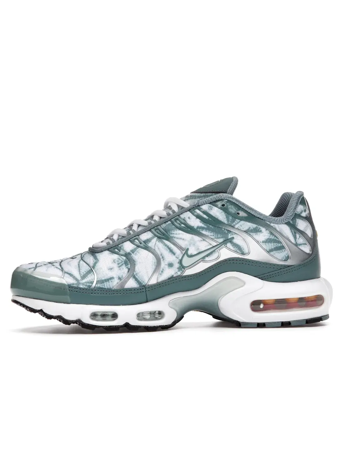 Мужские кроссовки с принтом Nike Air Max Plus Nike — изображение 3 из 4, белый черный