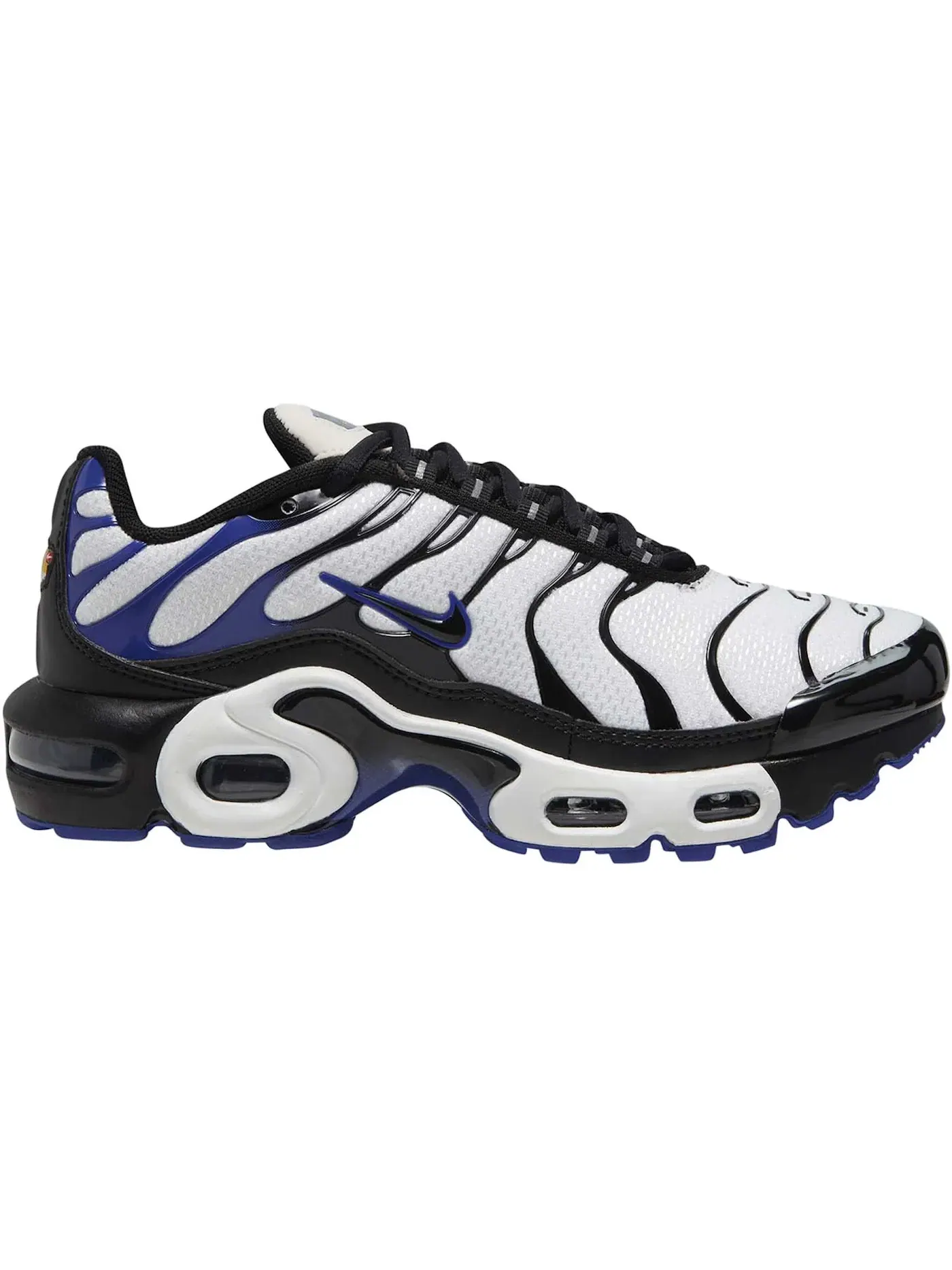 Детские кроссовки Lifestyle Nike Air Max Plus — изображение 1 из 1, белый фиолетовый черный