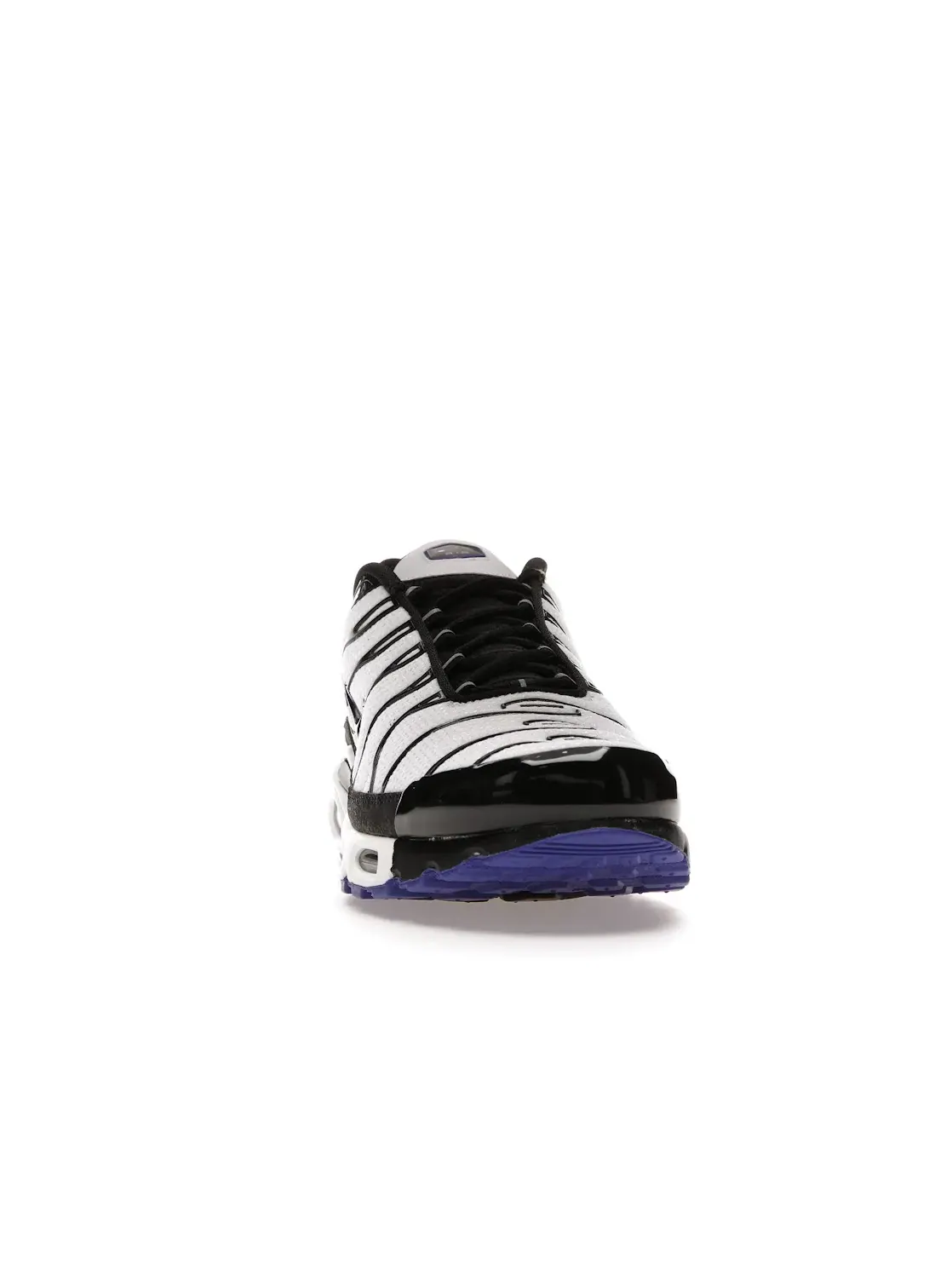 Мужские кроссовки с дизайном Nike Air Max Plus Nike — изображение 2 из 4, черный/белый-фиолетовый