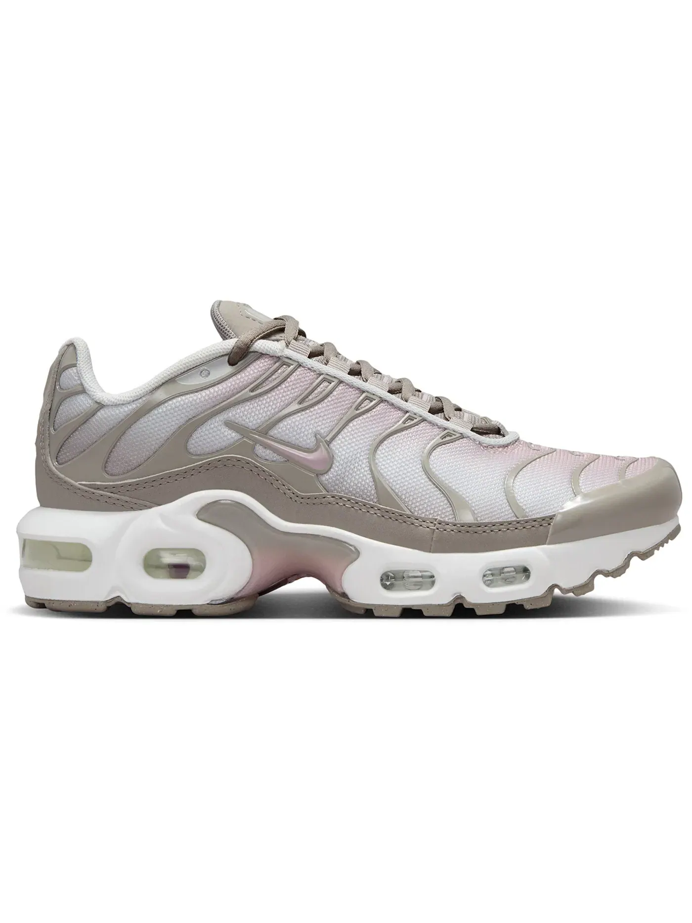 Детские кроссовки Lifestyle Nike Air Max Plus — изображение 1 из 1, белый розовый