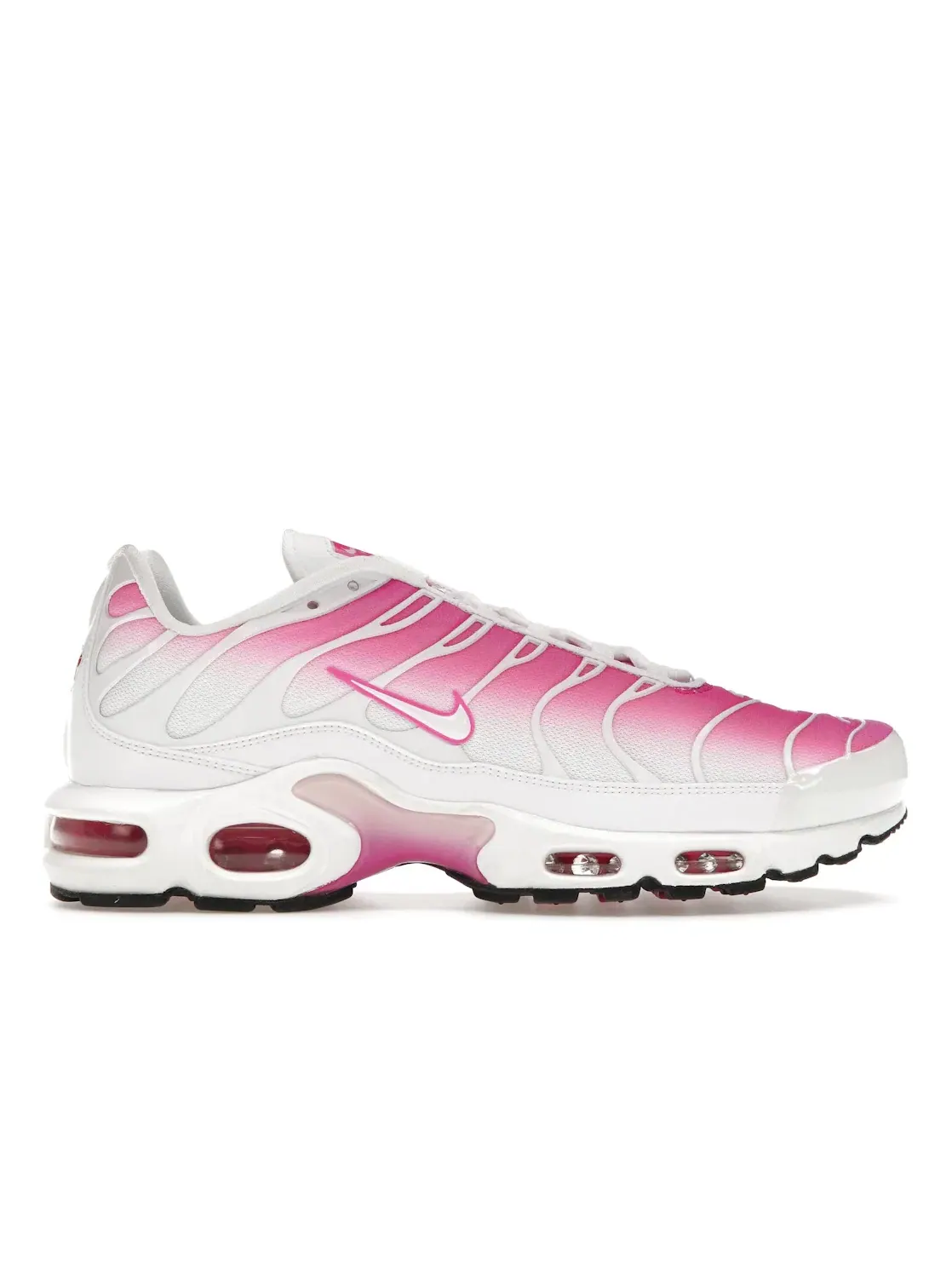 Женские кроссовки с градиентом Nike Air Max Plus — изображение 1 из 4, белый/белый/розовый