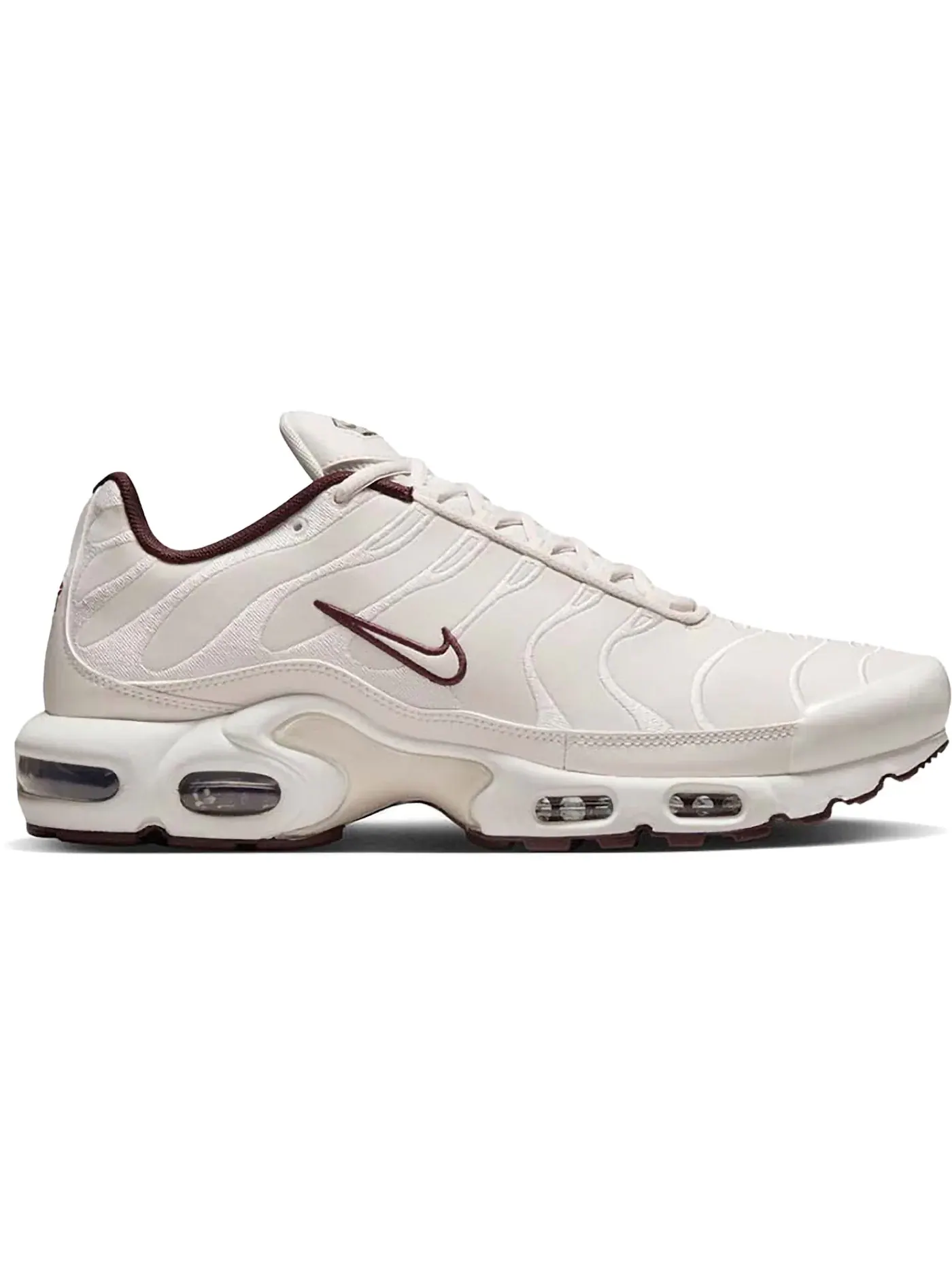 Мужские кроссовки Lifestyle Nike Air Max Plus PRM — изображение 1 из 1, светлый/бордовый