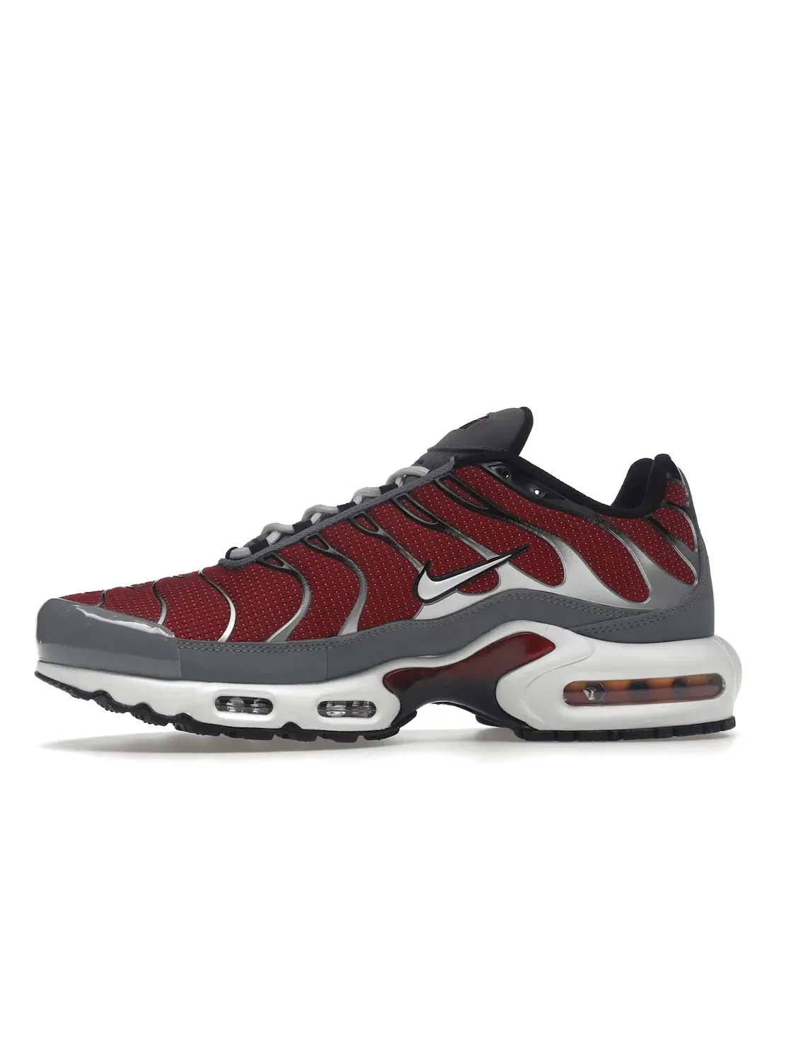 Мужские кроссовки Lifestyle Nike Air Max Plus — изображение 3 из 4, красный/серый-белый