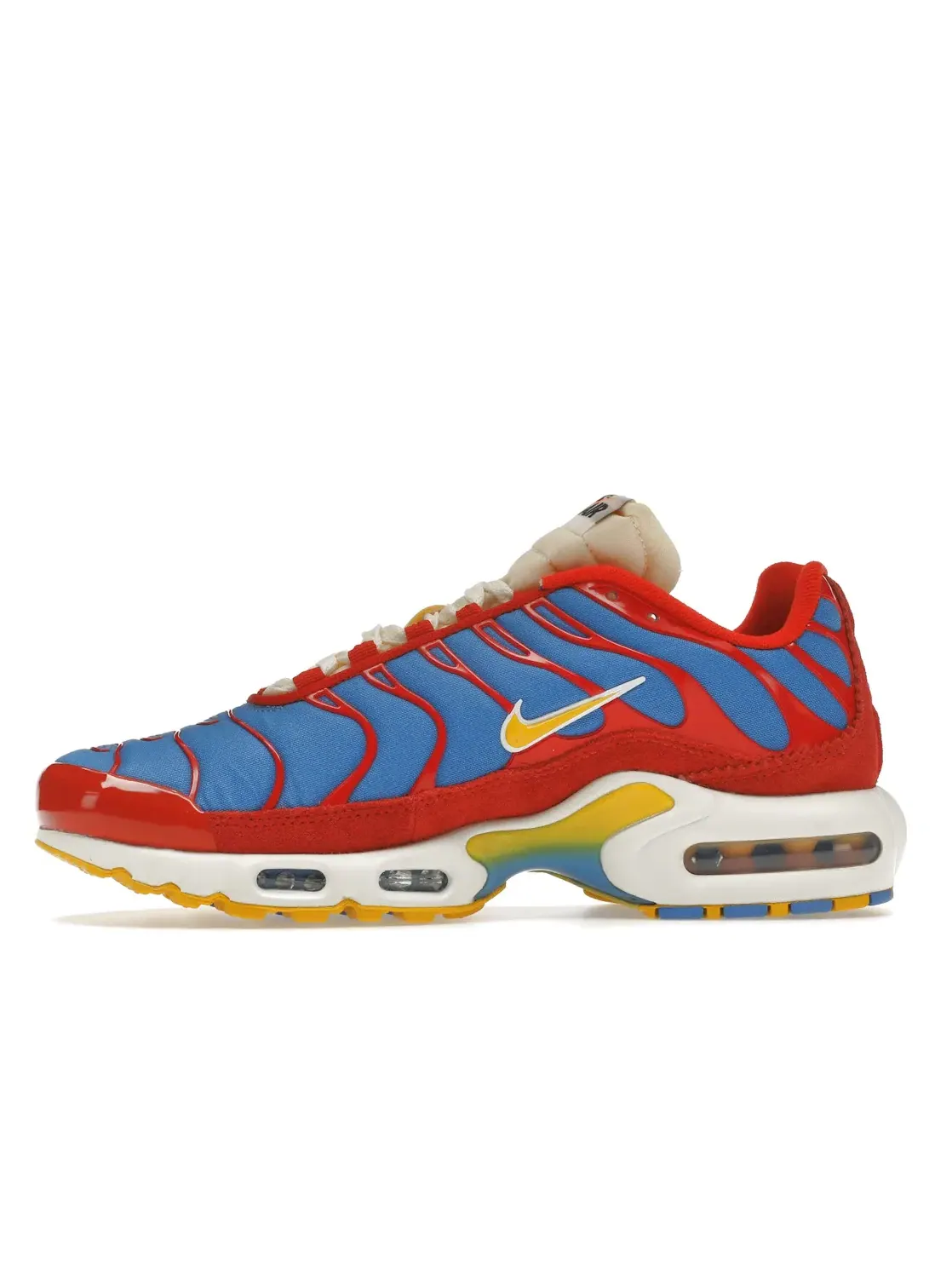 Мужские кроссовки с технологией Tuned Air Nike Air Max Plus SE — изображение 3 из 4, красный/светлый синий