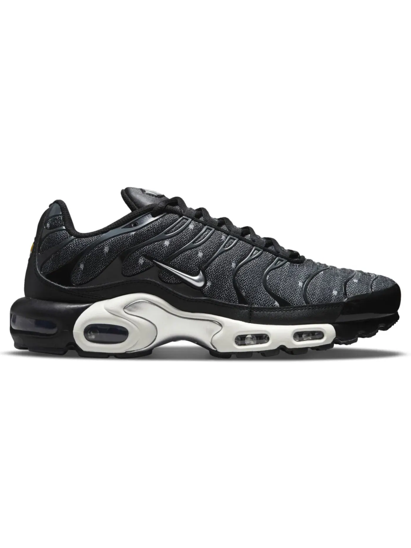 Мужские кроссовки с амортизацией Nike Air Max Plus SE — изображение 1 из 1, черный/белый
