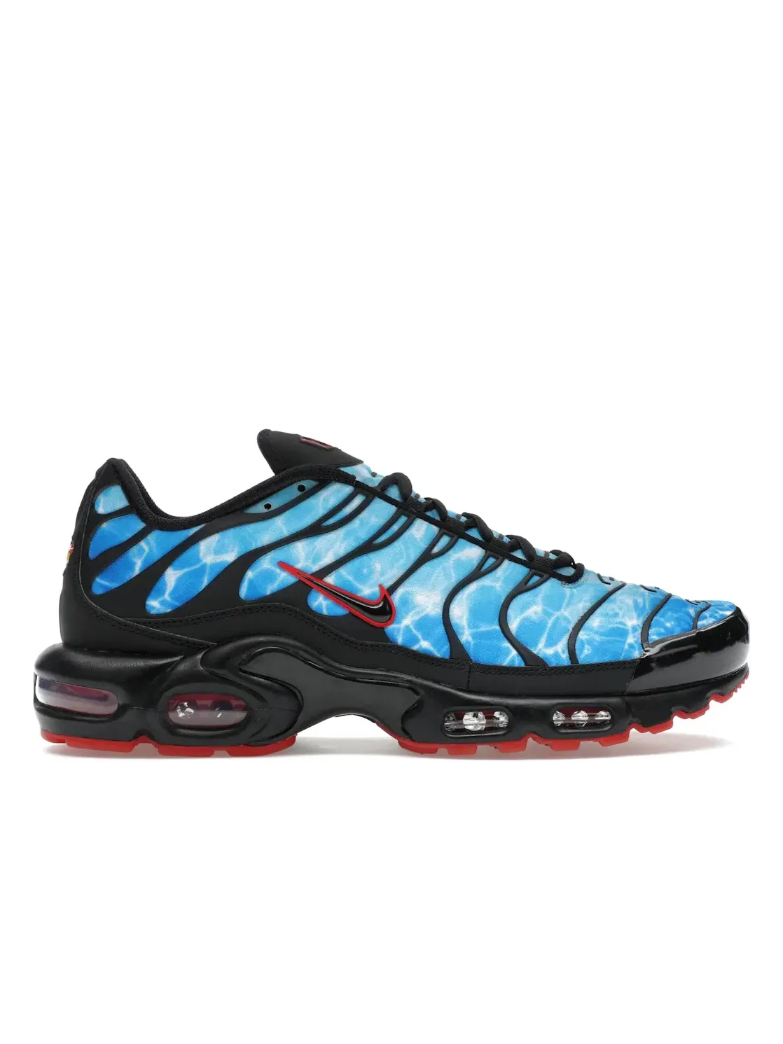 Мужские кроссовки с акулым дизайном Nike Air Max Plus — изображение 1 из 4, черный/синий