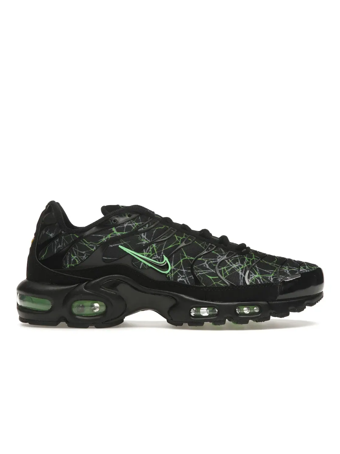 Мужские кроссовки Lifestyle Nike Air Max Plus — изображение 1 из 4, черный/зеленый