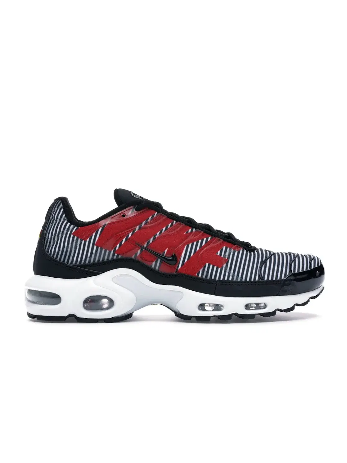Мужские кроссовки Lifestyle Nike Air Max Plus — изображение 1 из 4, черный/белый-платиновый