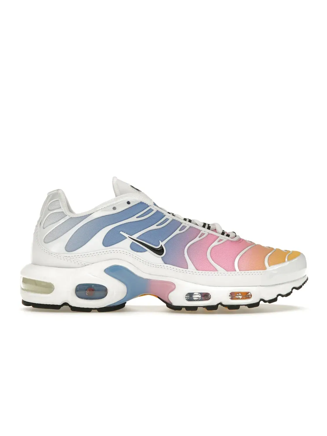 Женские кроссовки с градиентом Nike Air Max Plus — изображение 1 из 4, белый/черный-синий