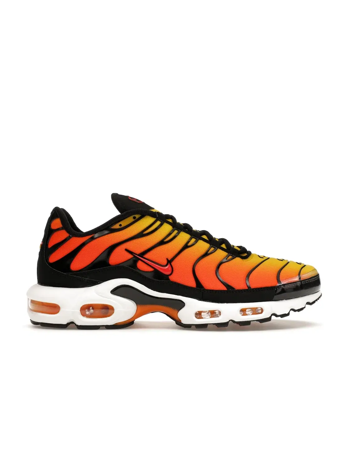 Мужские кроссовки Lifestyle с расцветкой градиент Nike Air Max Plus — изображение 1 из 4, черный//яркий//белый