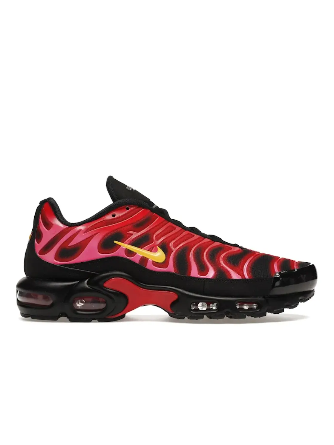 Мужские кроссовки с принтом Supreme Nike Air Max Plus Nike — изображение 1 из 4, красный
