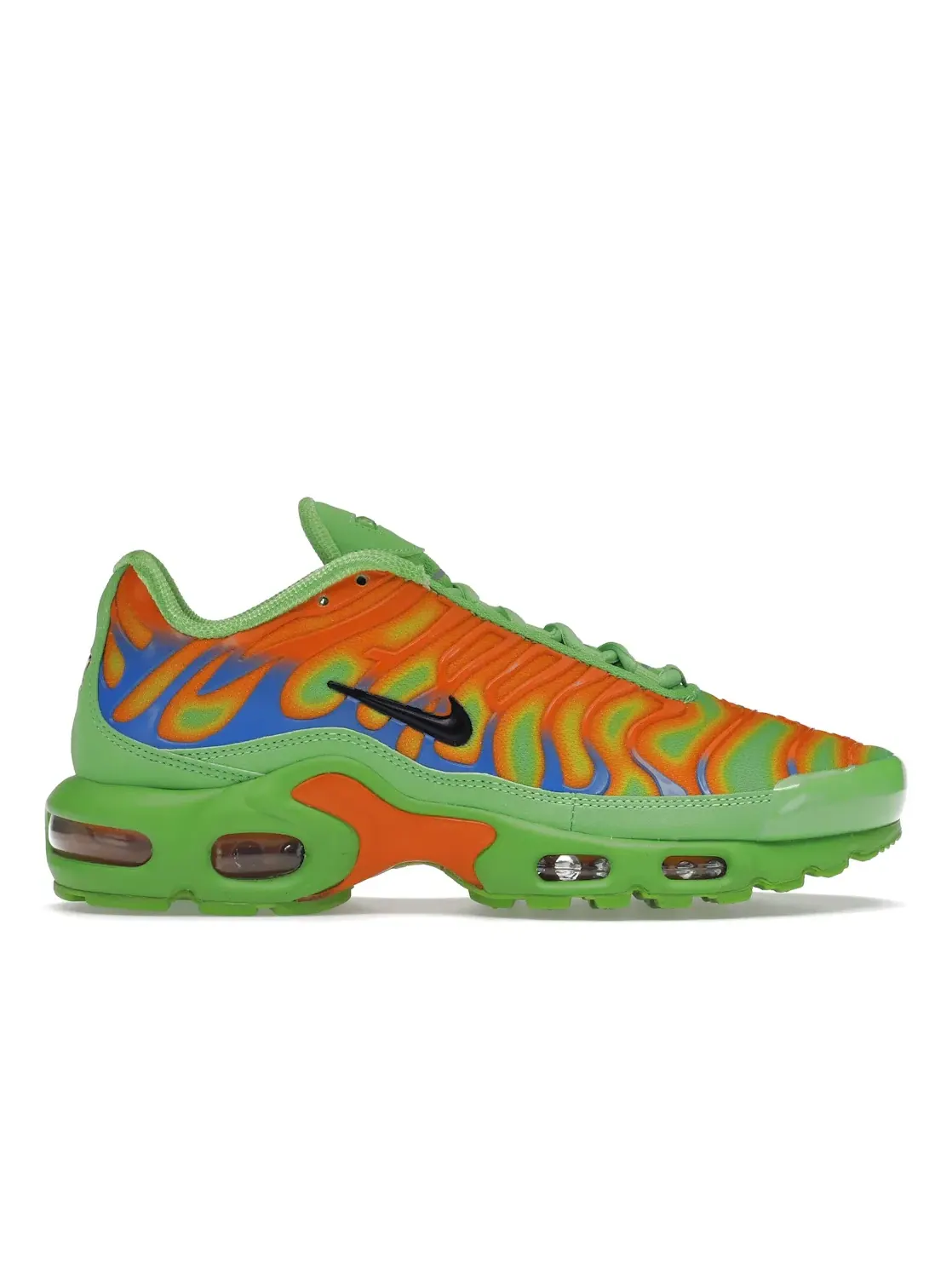 Мужские кроссовки с оригинальным дизайном Nike Air Max Plus Nike — изображение 1 из 4, зеленый черный синий