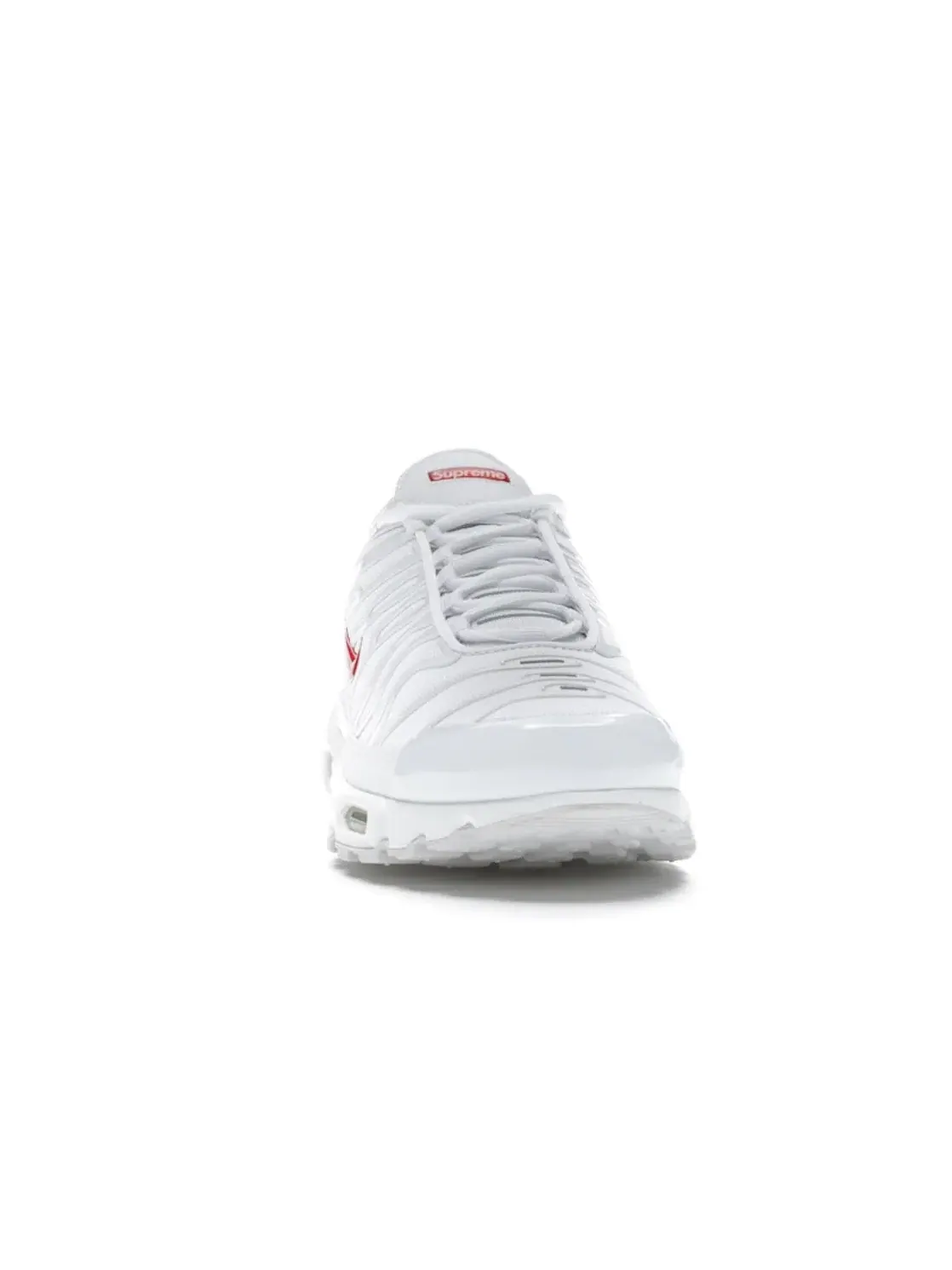 Мужские кроссовки Lifestyle с принтом Nike Air Max Plus Supreme Nike — изображение 2 из 4, белый/красный-белый