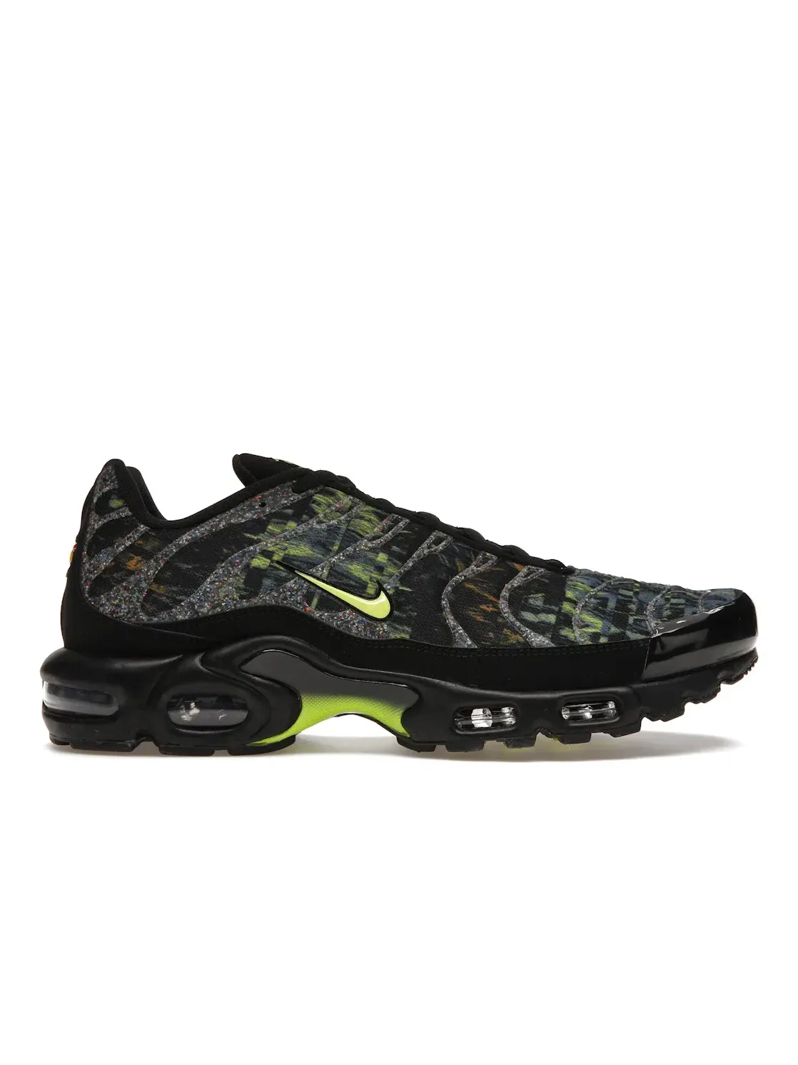 Мужские кроссовки с принтом Nike Air Max Plus Nike — изображение 1 из 4, черный/-черный