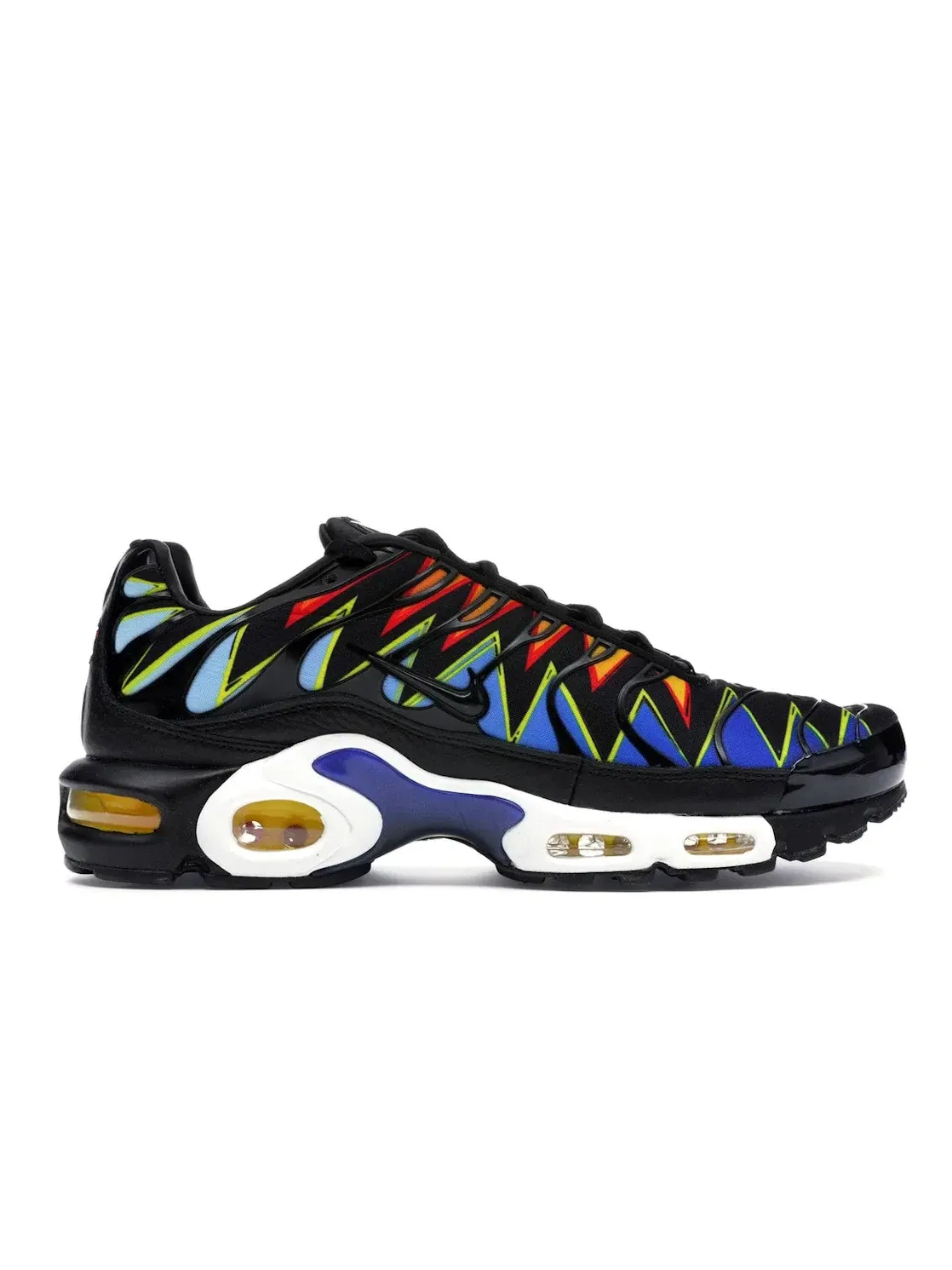 Мужские кроссовки Lifestyle с принтом Nike Air Max Plus Nike — изображение 1 из 4, синий/черный-оранжевый
