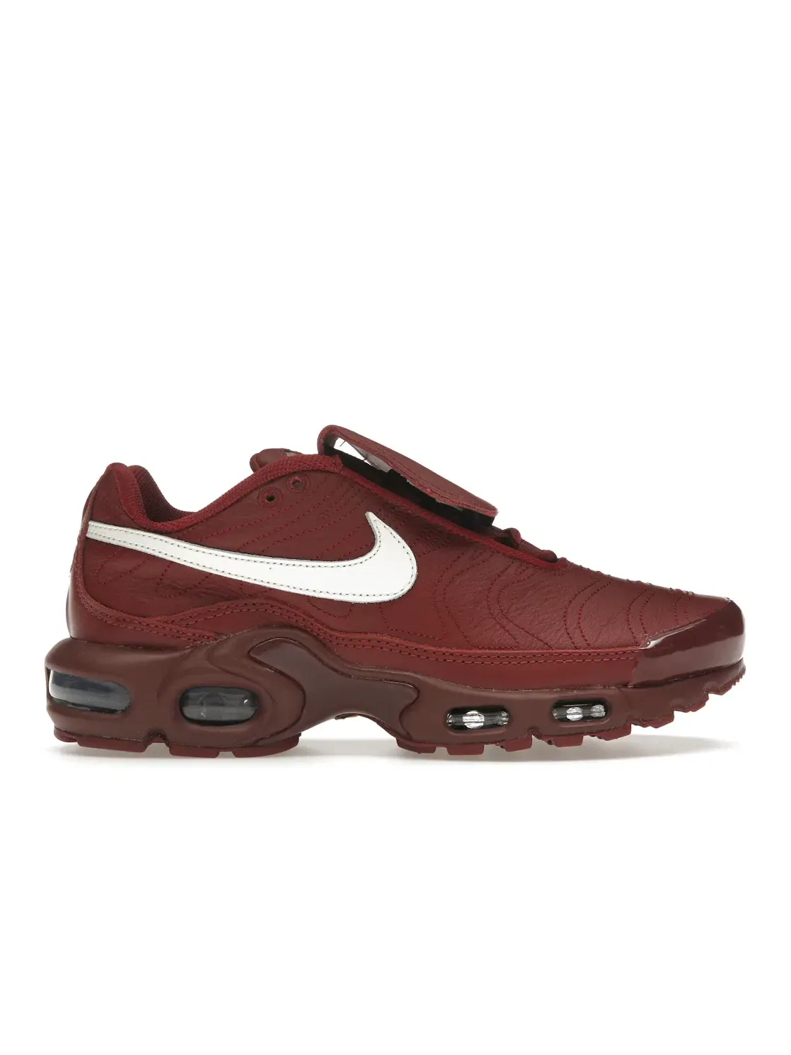 Мужские кроссовки с гибридным дизайном Nike Air Max Plus Tiempo — изображение 1 из 4, красный