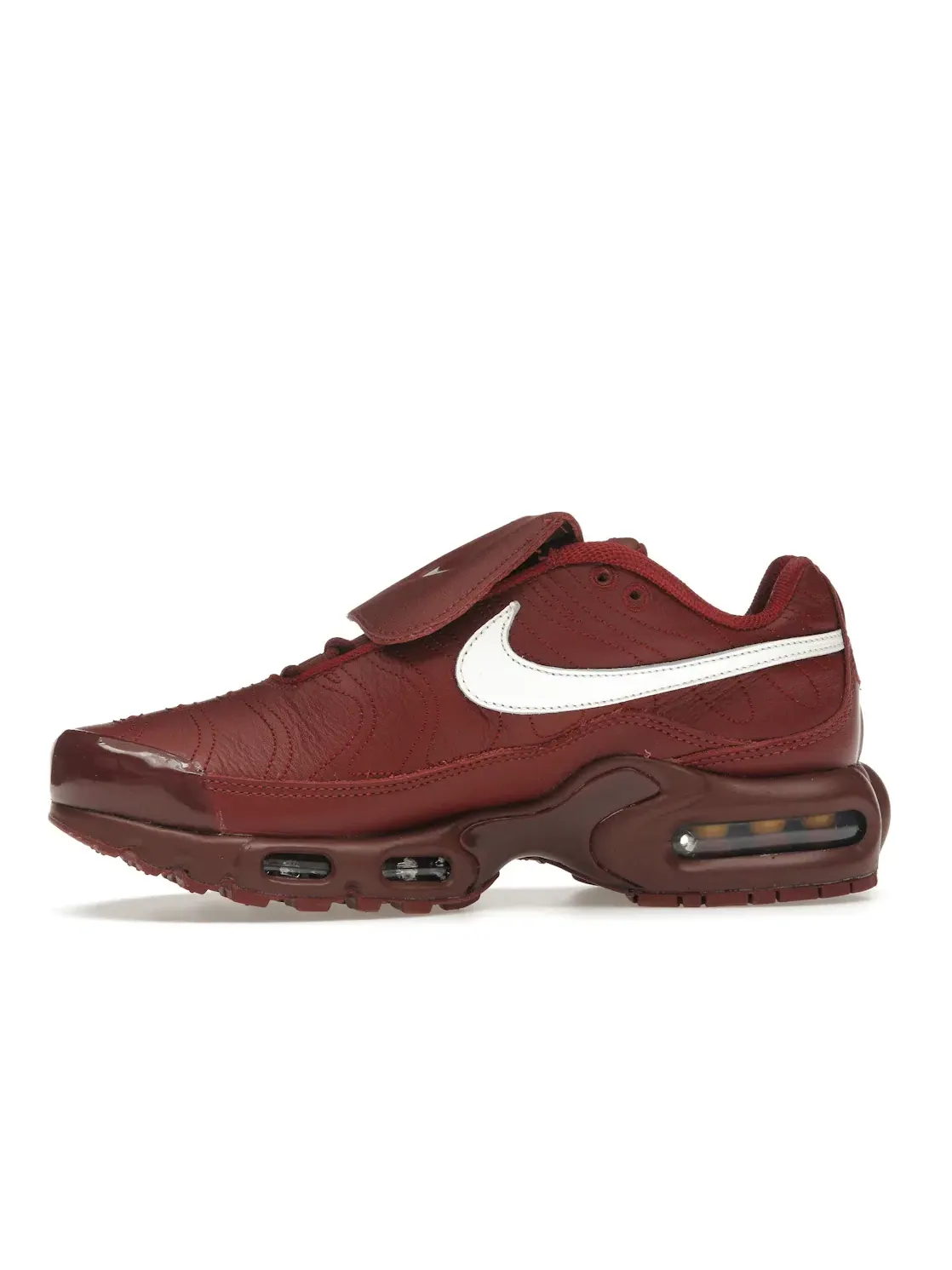 Мужские кроссовки с гибридным дизайном Nike Air Max Plus Tiempo — изображение 3 из 4, красный
